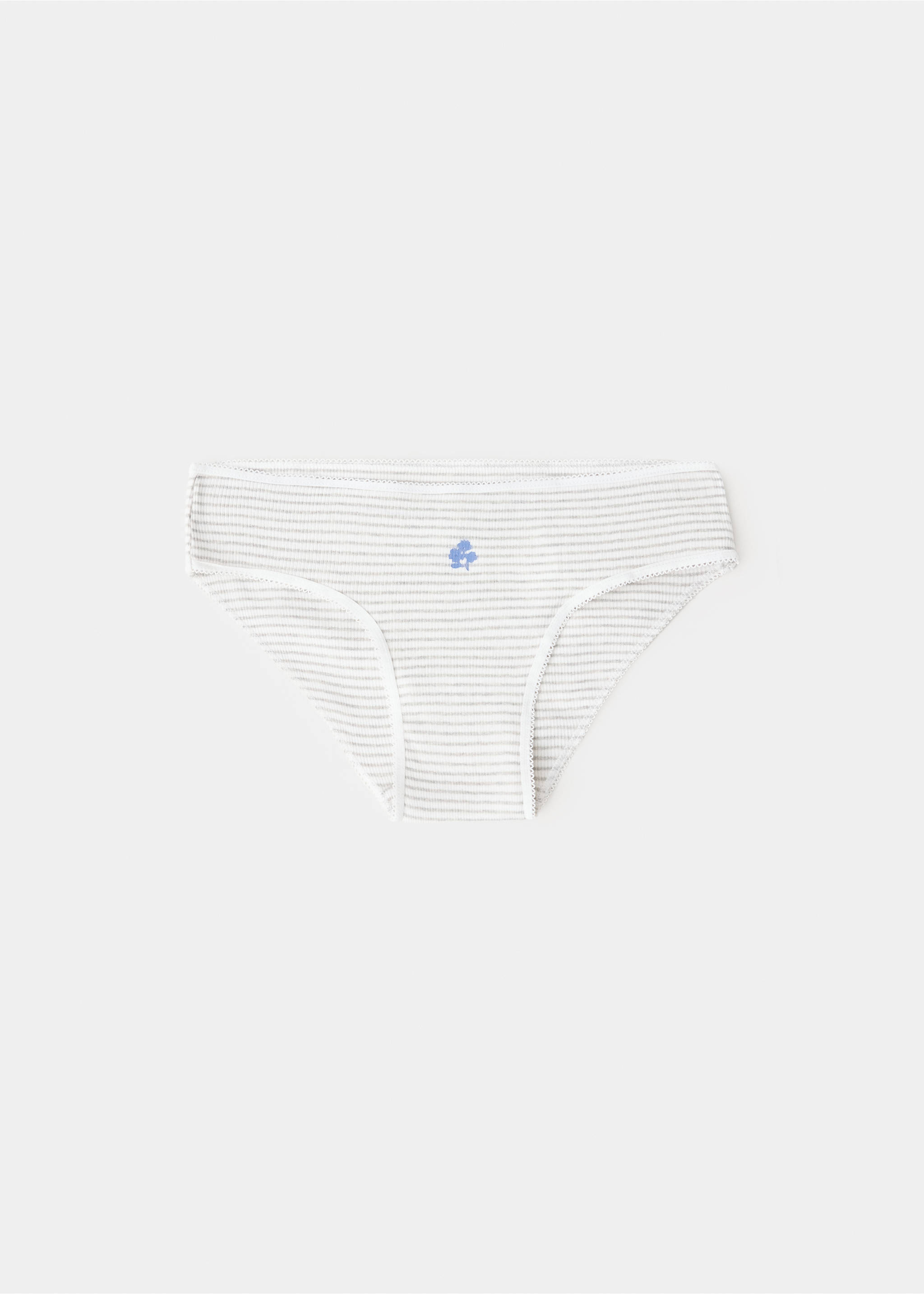 3 pack cotton panties - Details of the article 0, Medium Heather Grey. Ref: 37032914-00.