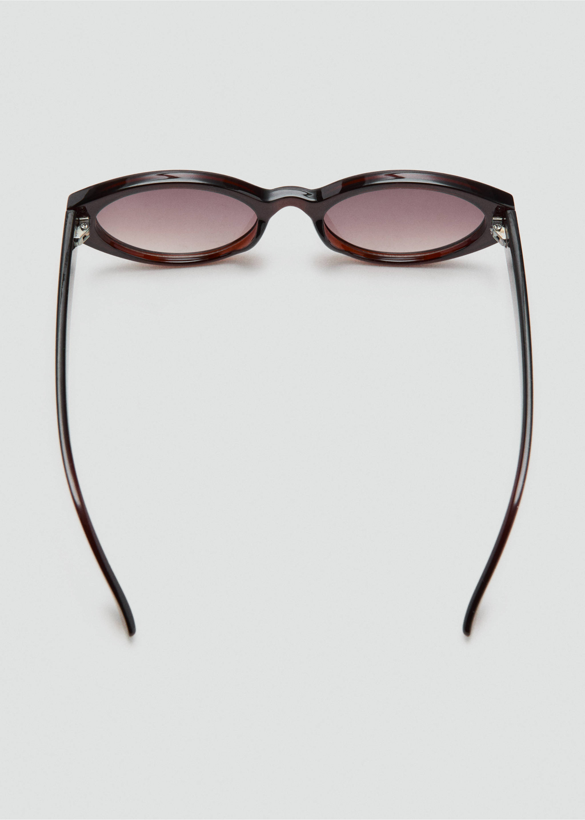 Resin frame sunglasses - Details of the article 1, Brown. Ref: 37032921-00.