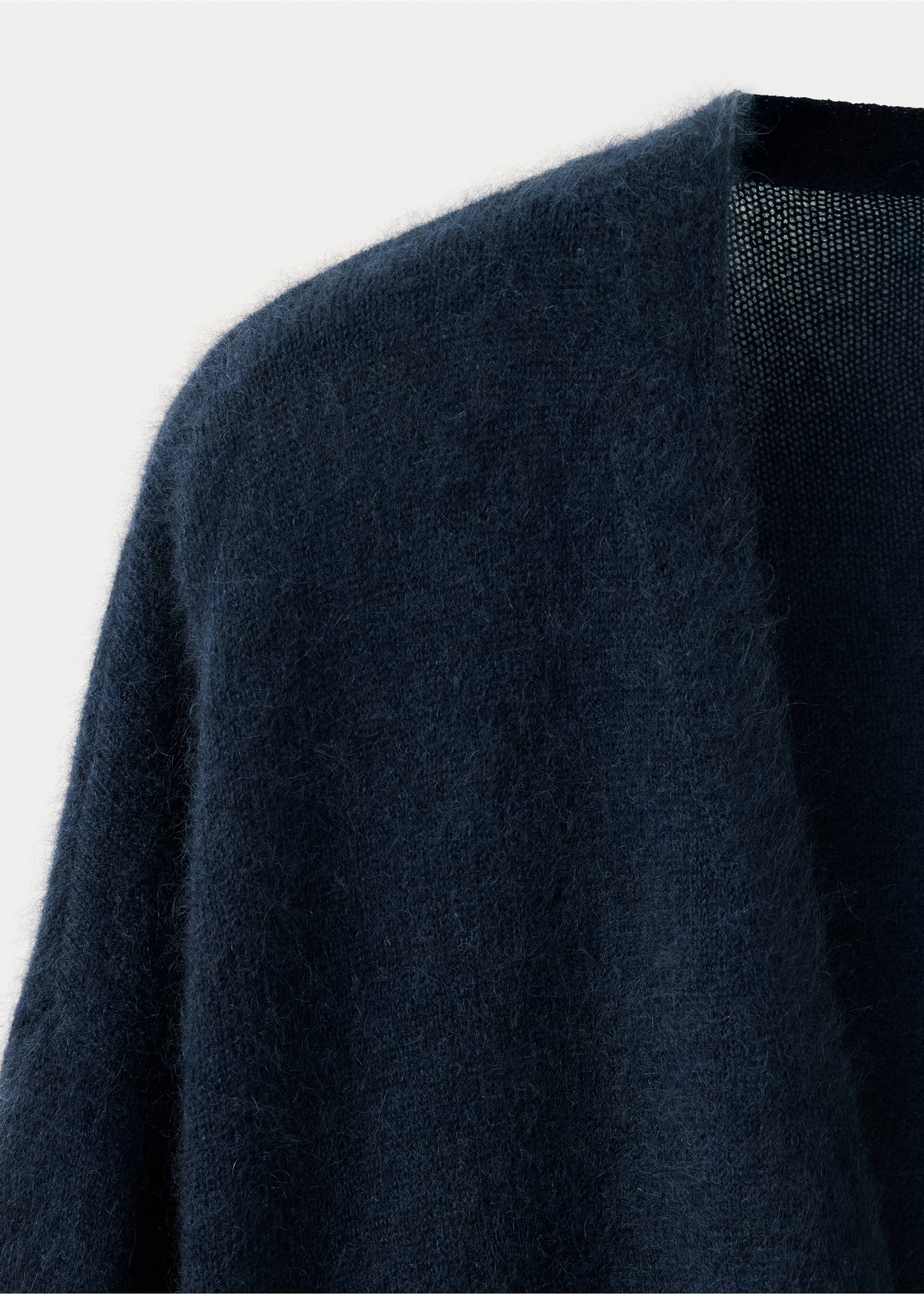 Pull-over 100 % cachemire nœud - Détail de l'article 0, Bleu marine. Ref: 37032922-00.