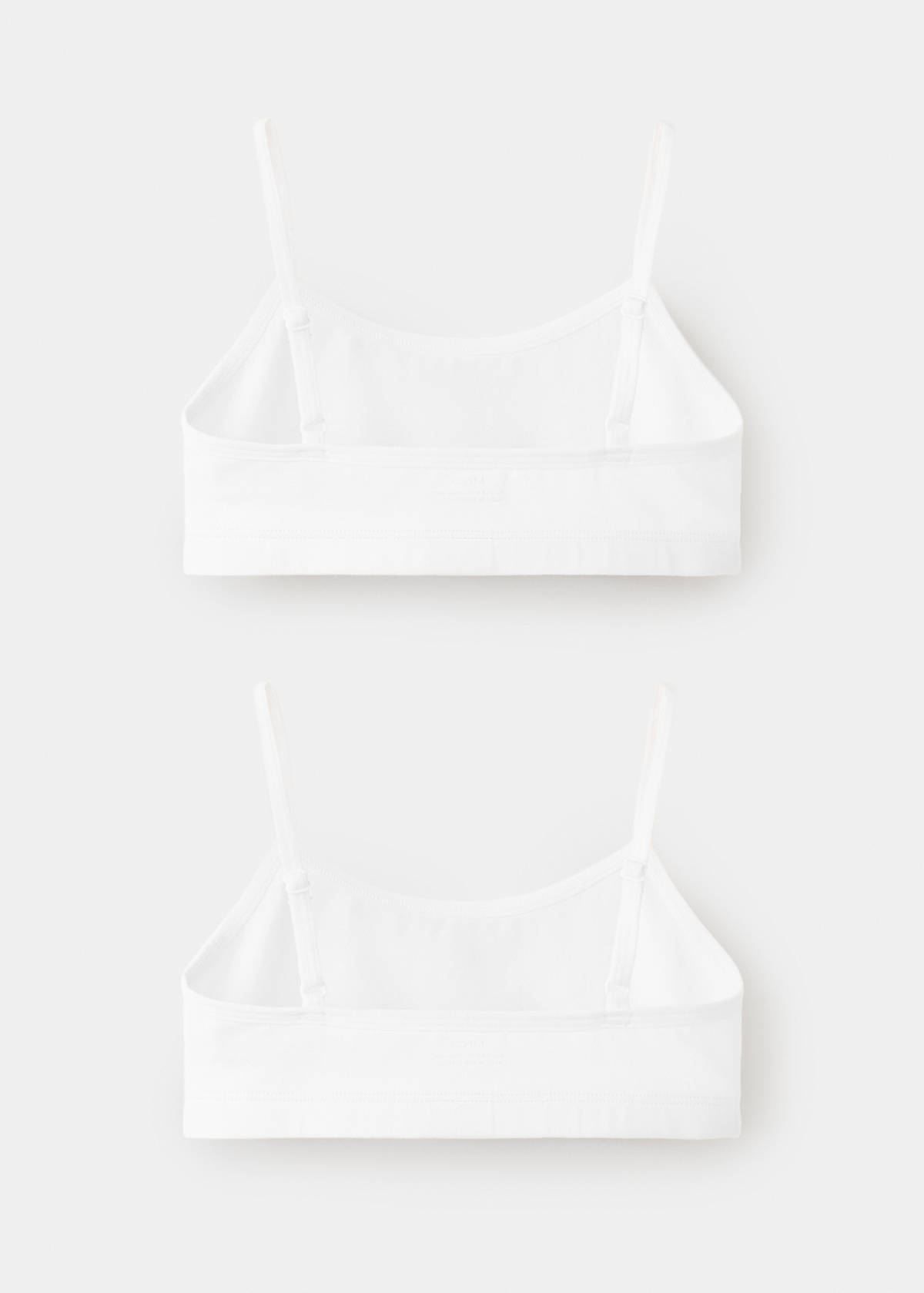 Pack of 2 cotton bras — Off White