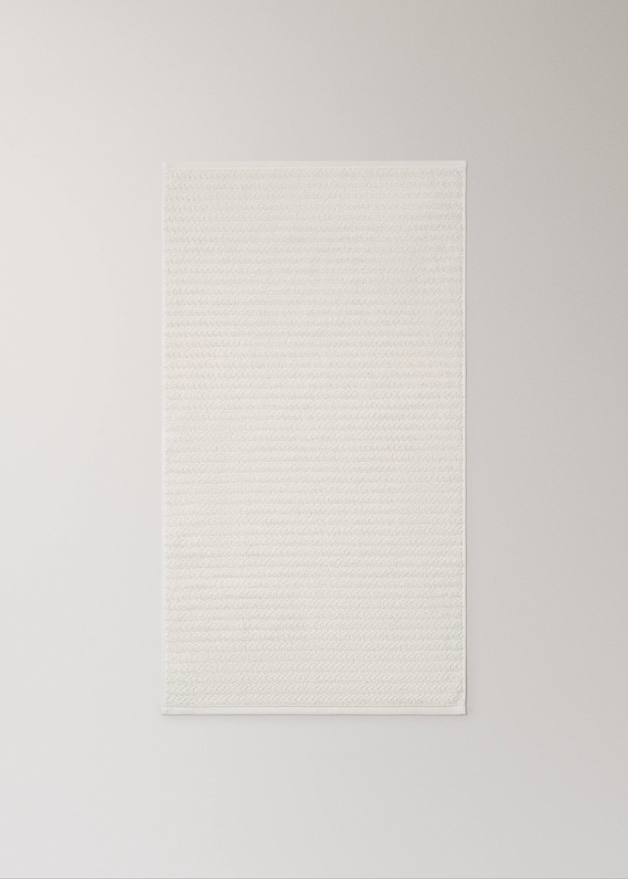 Jacquard-Frottier-Handtuch mit Fischgrätmuster - Detail des Artikels 3