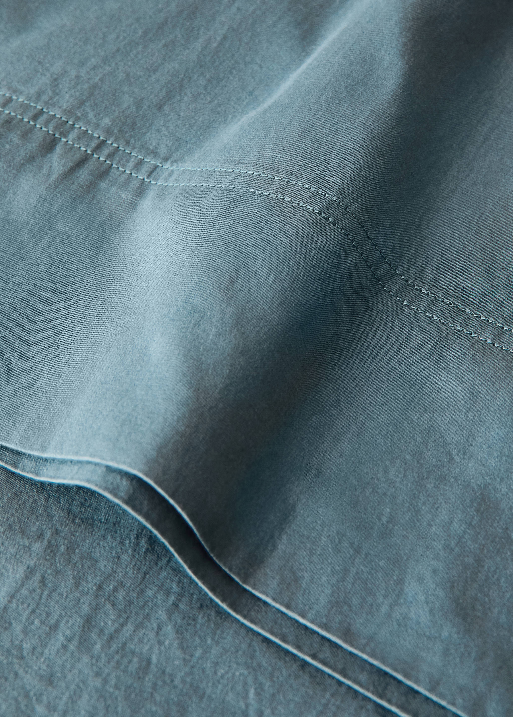 Washed cotton pillow case 45x110cm - Details of the article 1