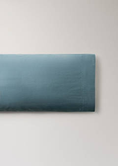 Washed cotton pillow case 45x110cm — Forest Green 5