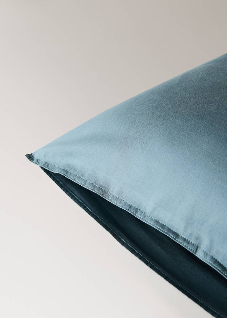100% cotton sateen pillowcase 60 x 60 cm - thumbnail 3