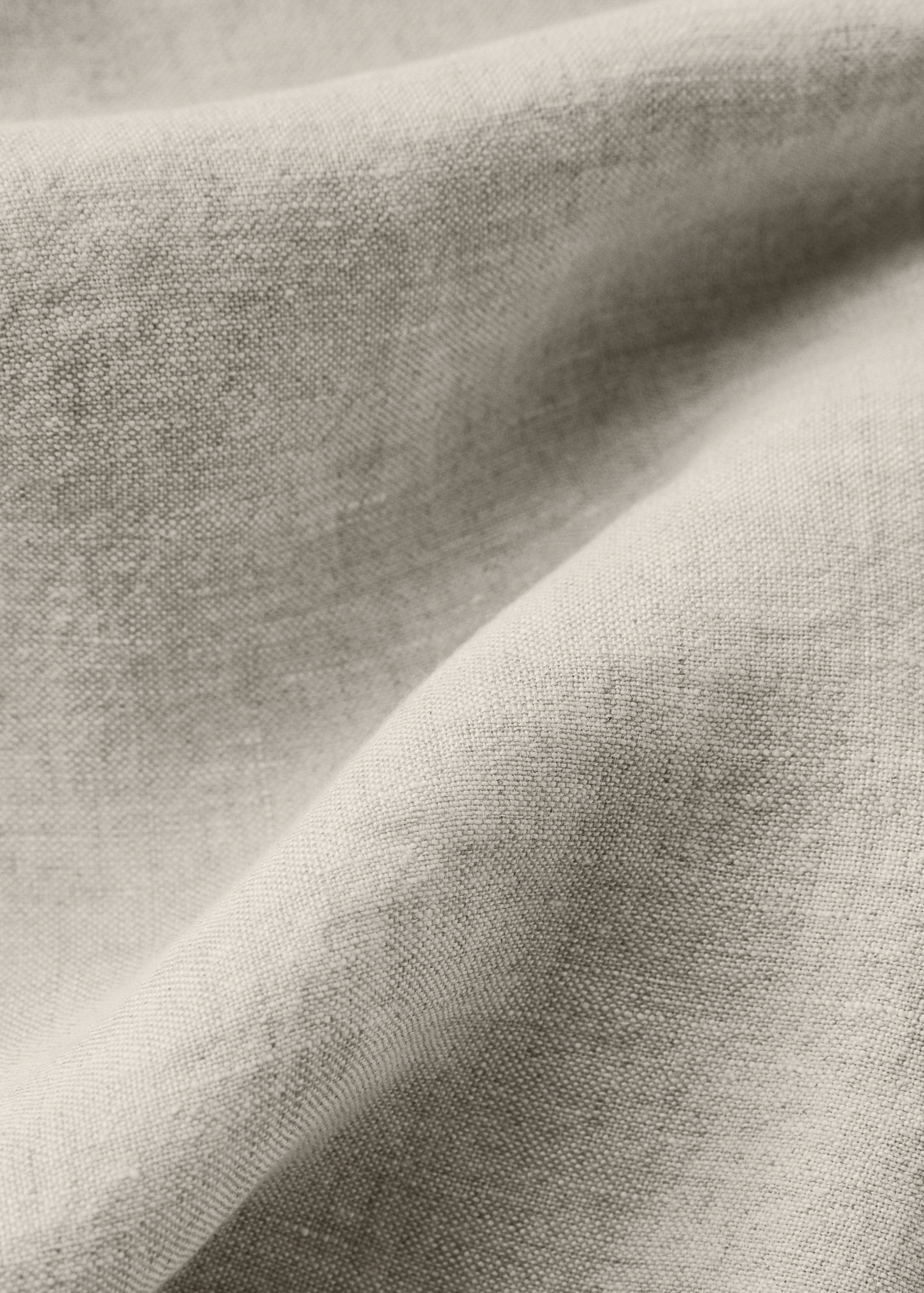 Napínací prostěradlo z praného lnu, na postel 135 cm - Detail zboží 1