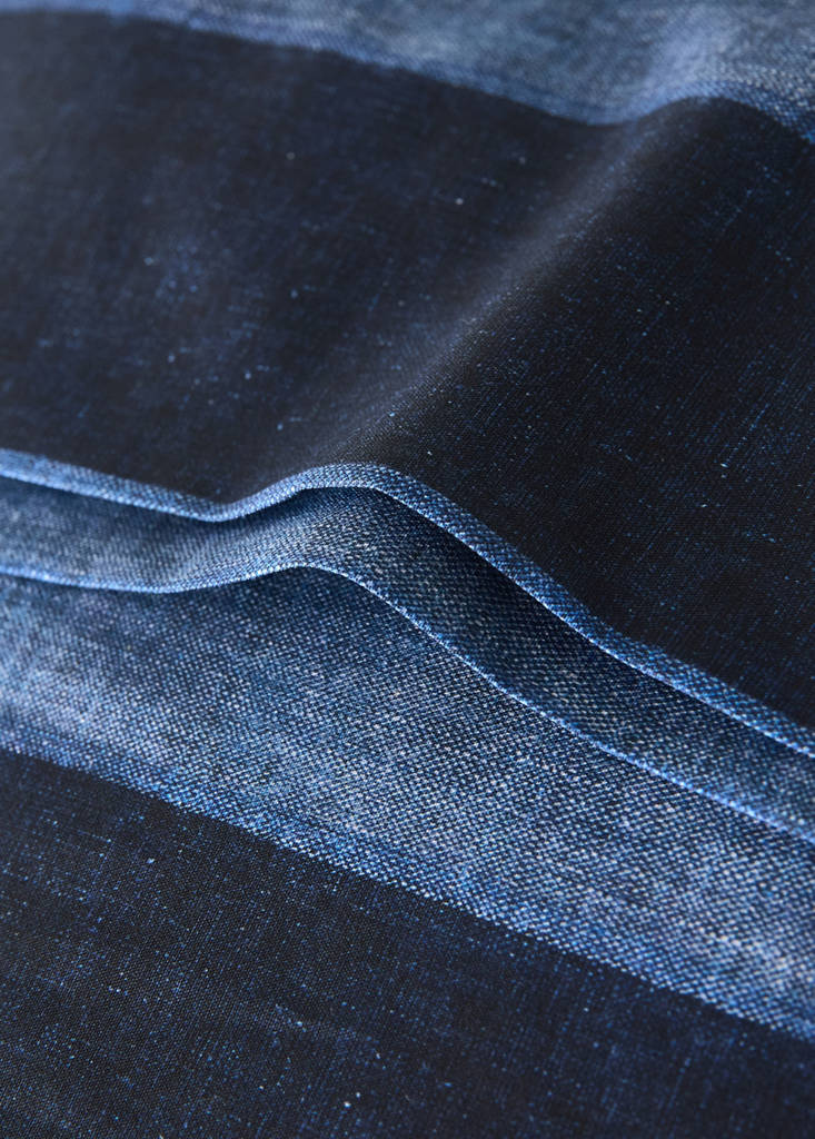 Pillowcase 100% cotton 45x110 cm — Indigo Blue