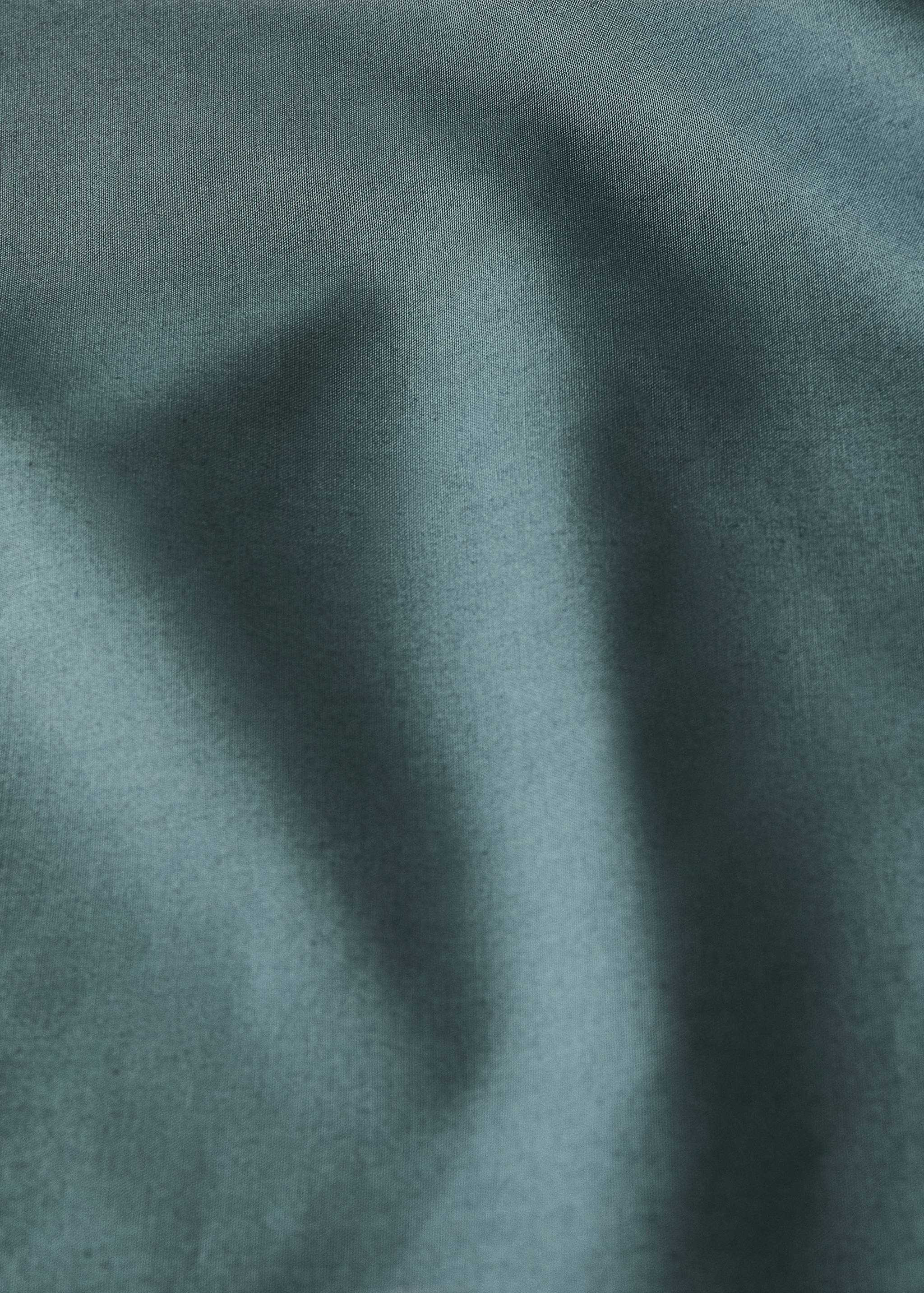 200-thread count percale cotton top sheet for 200 cm bed - Details of the article 2