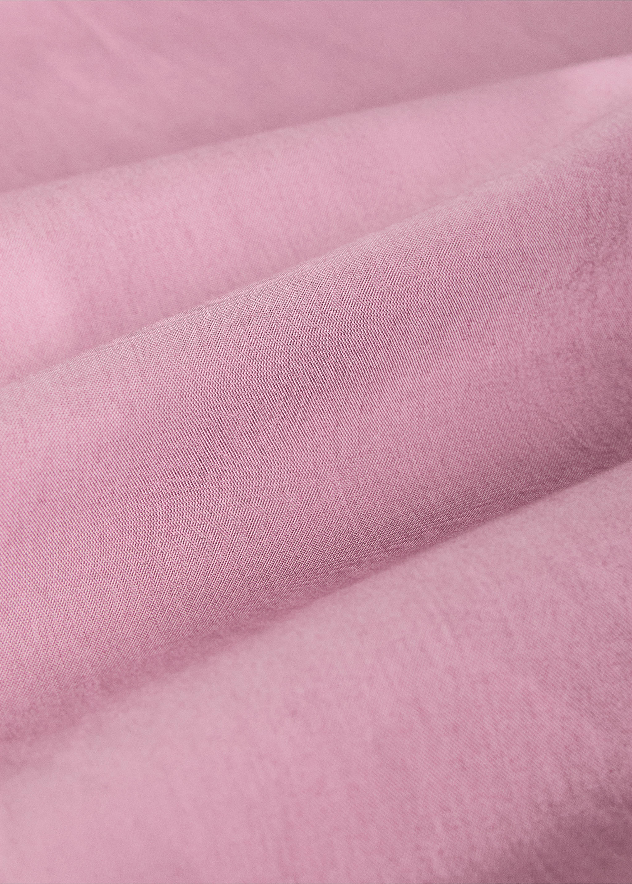 200-thread count percale cotton top sheet for 200 cm bed - Details of the article 3, Wine. Ref: 37032952-00.