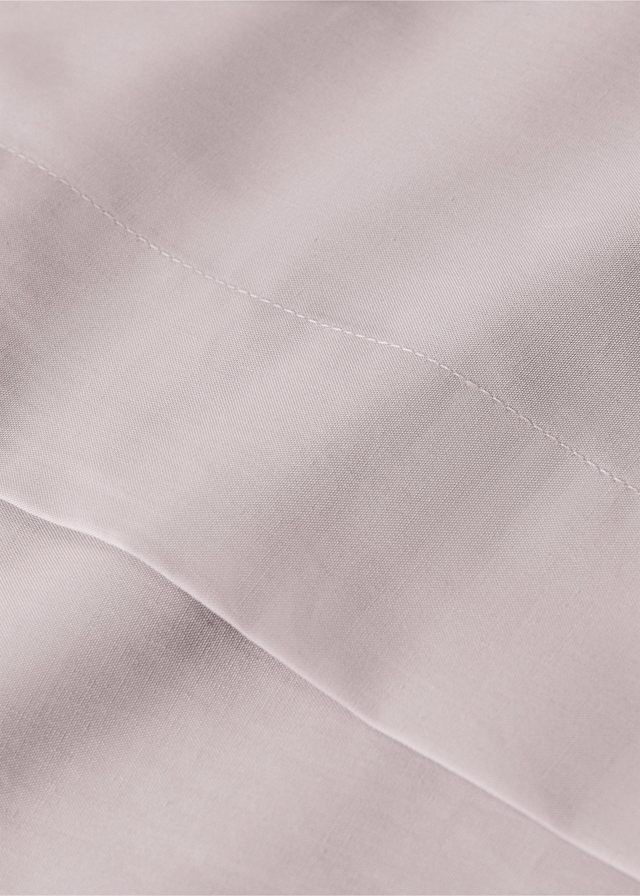 Drap plat percale de coton 200 fils lit 180/200 cm - Détail de l'article 1, Rose pâle. Ref: 37032953-00.