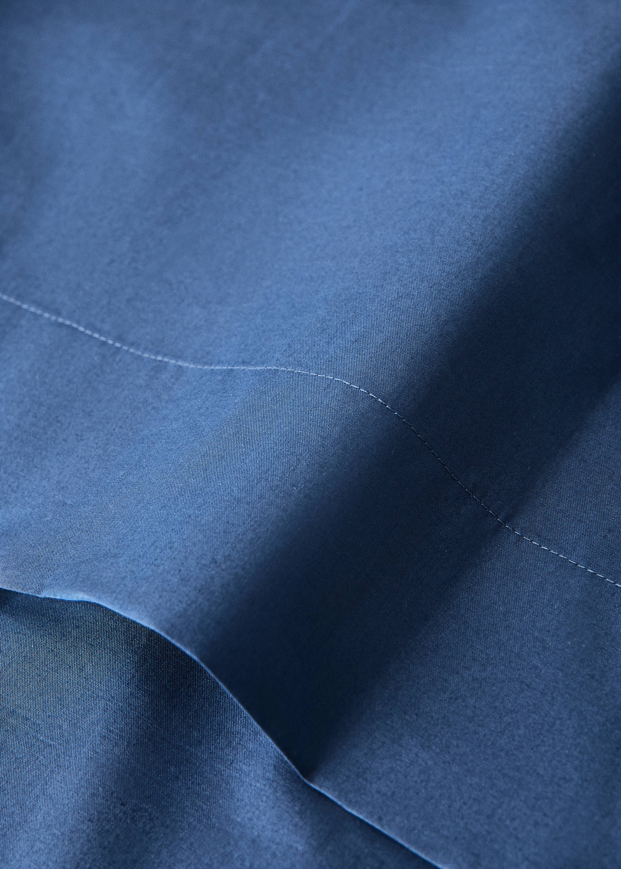 Drap plat percale de coton 200 fils lit 135/140 cm - Détail de l'article 1