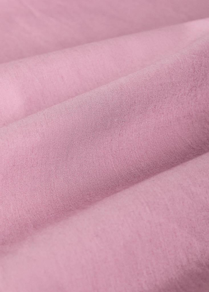 Percale cotton top sheet 200 thread count for 135/140cm bed — Wine