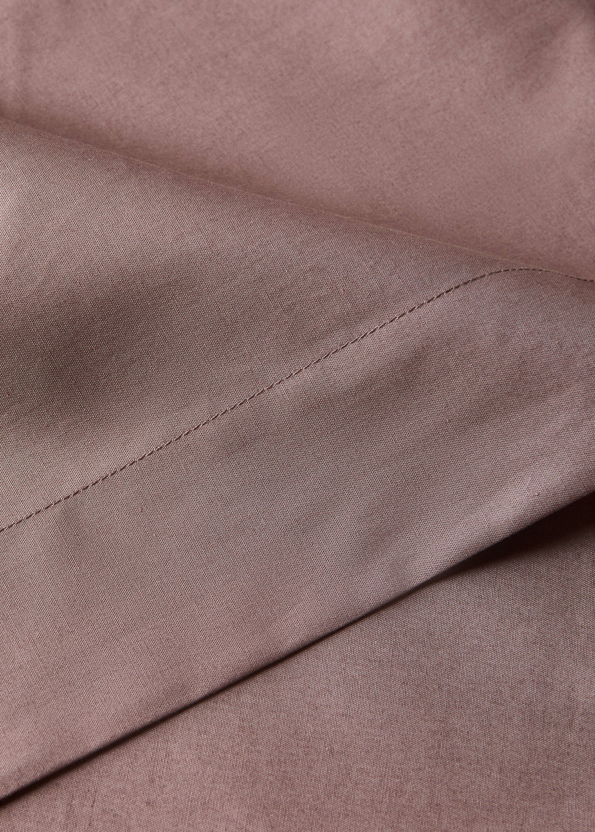 200-thread count percale cotton top sheet for 90 cm bed - Details of the article 1