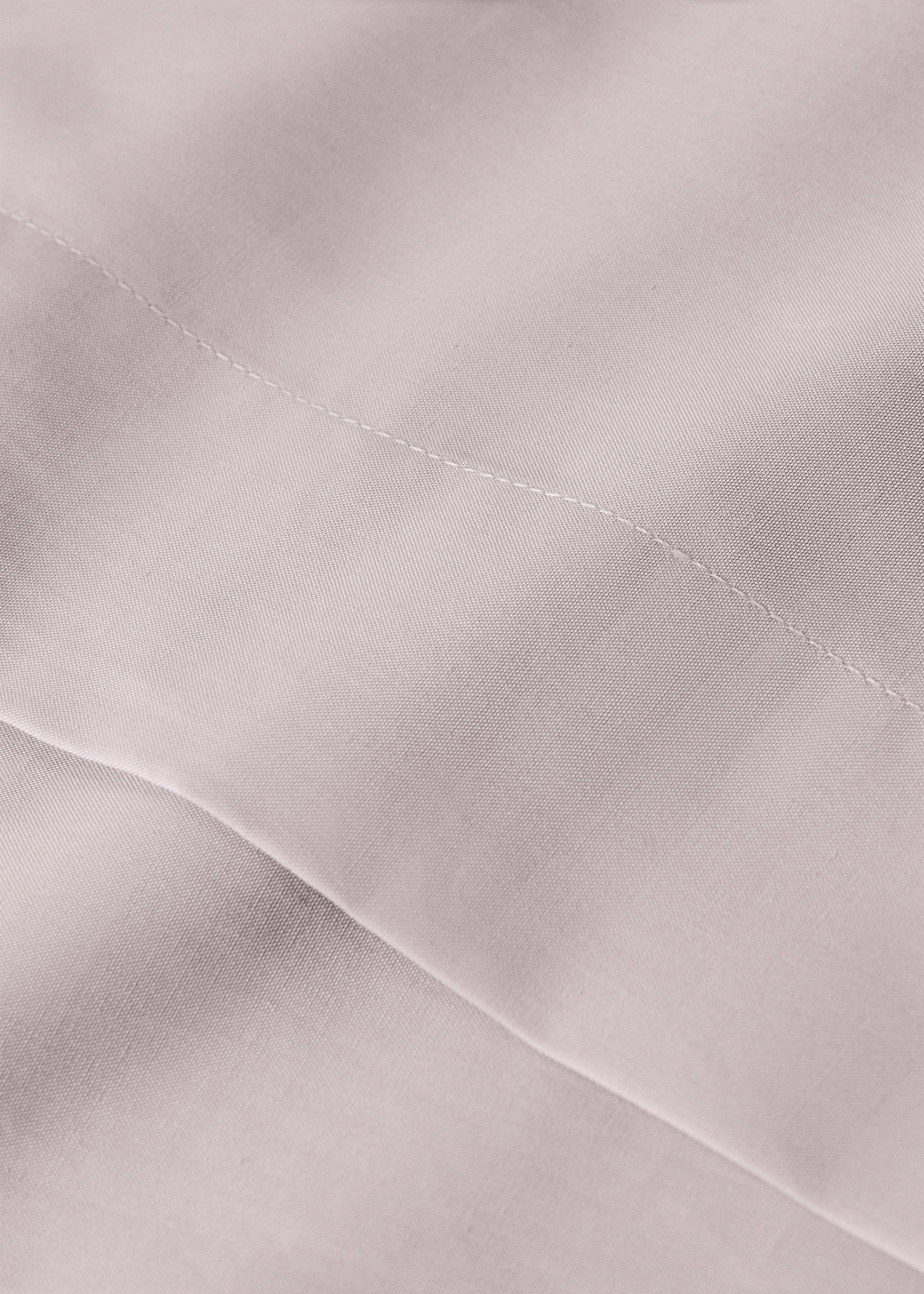200-thread count percale cotton top sheet for 90 cm bed - Details of the article 1