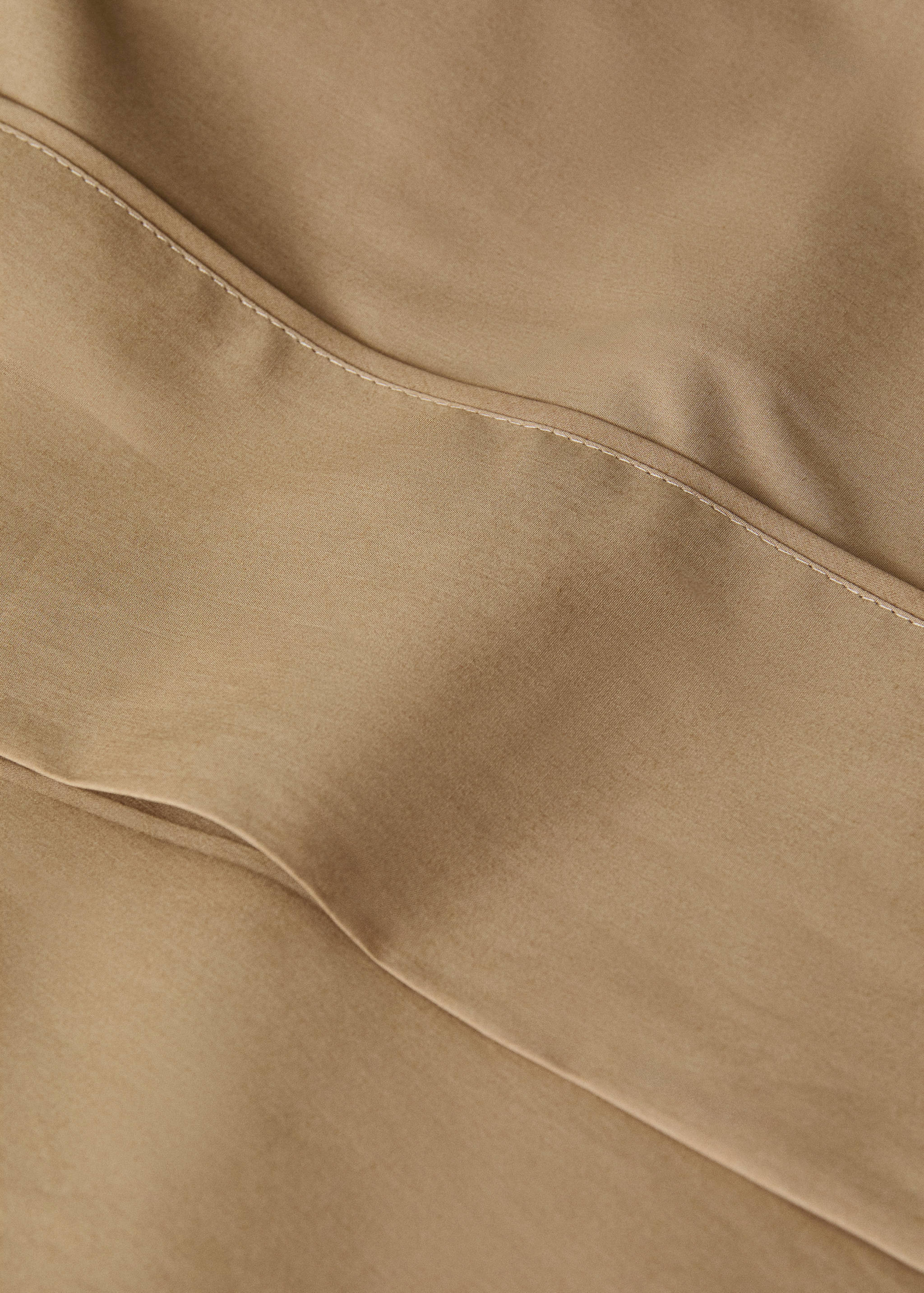 Llençol de sobre cotó percala 300 fils detall viu llit 150/160 cm - Detall de l'article 1