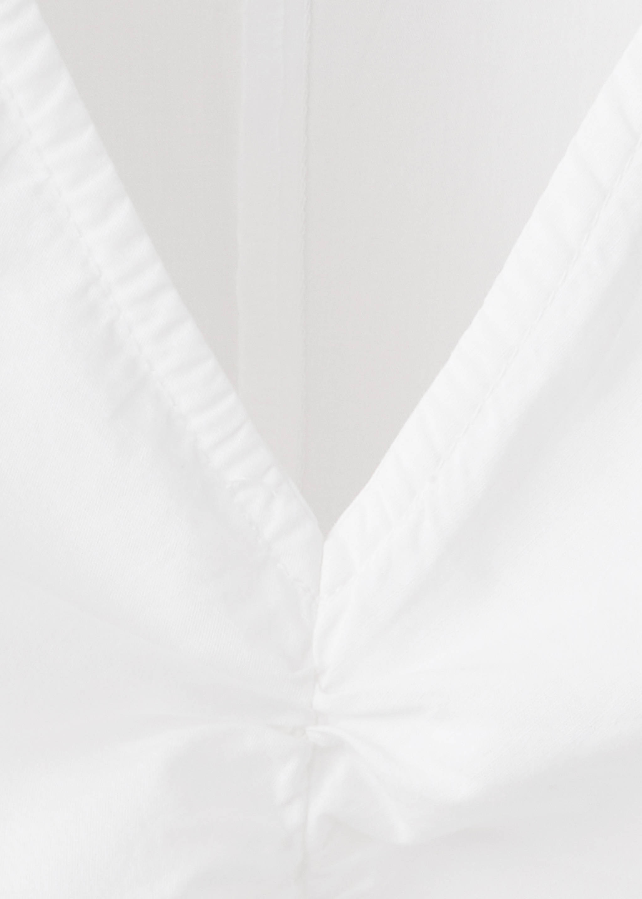 Gathered 100% cotton top - Details of the article 8