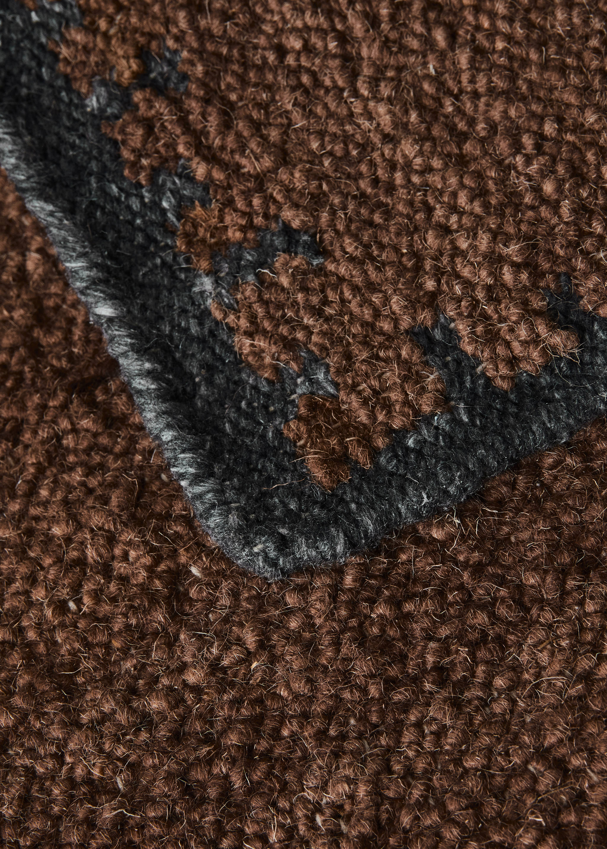 Bouclé wool rug - Details of the article 3