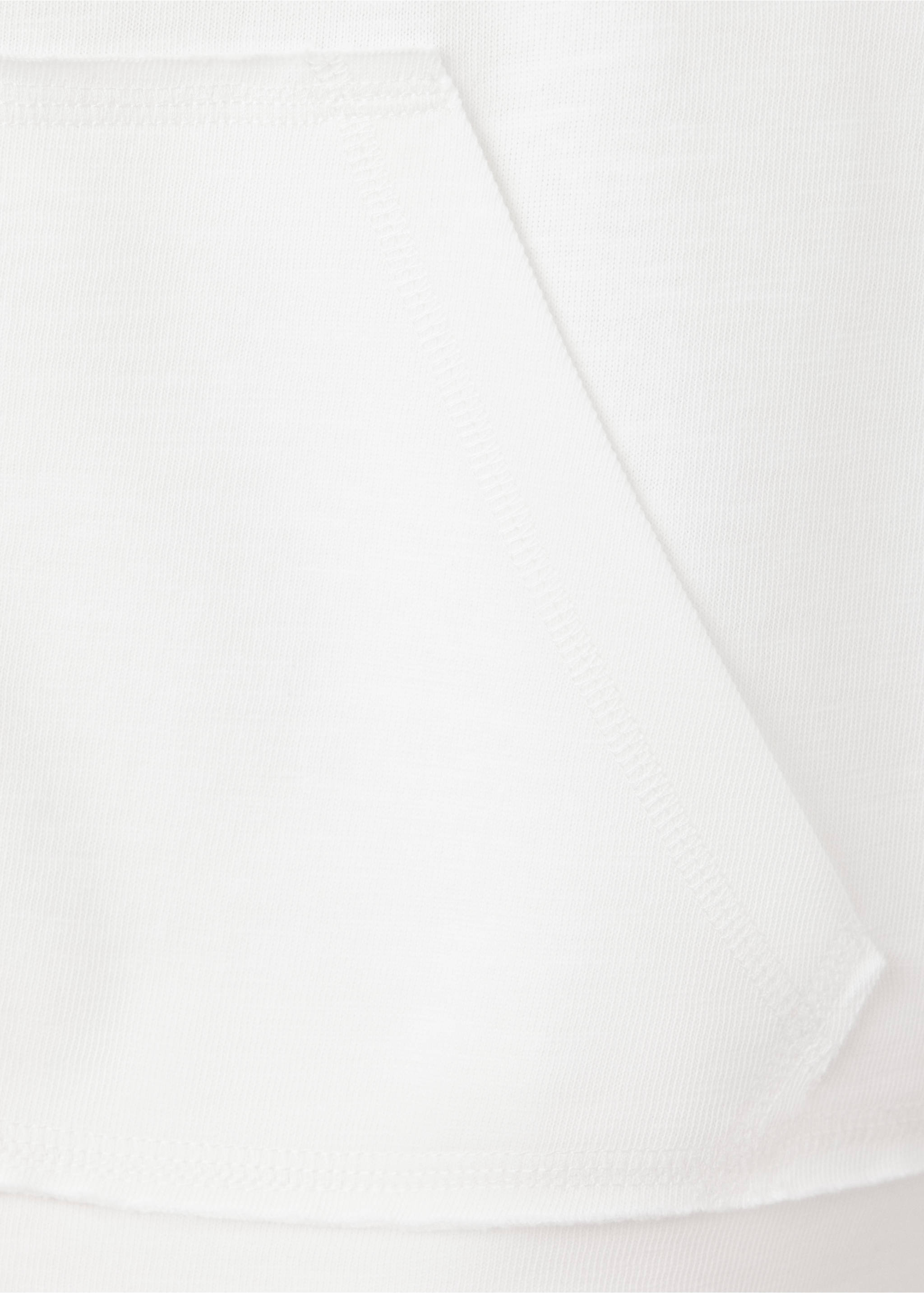 Cotton blend hooded jacket - Details of the article 0, Off White. Ref: 37033281-00.