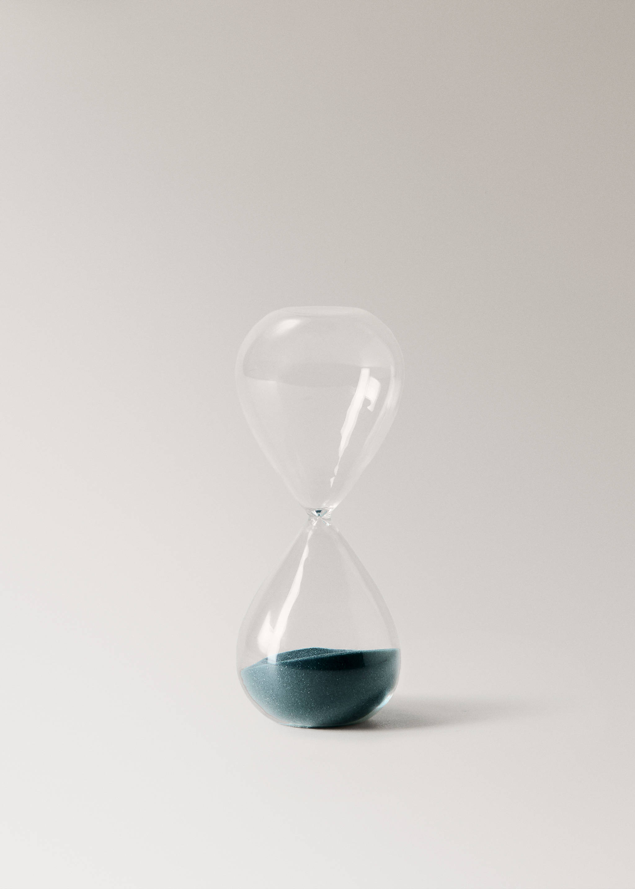 Kleine Sanduhr aus Borosilikat - Artikel ohne Model