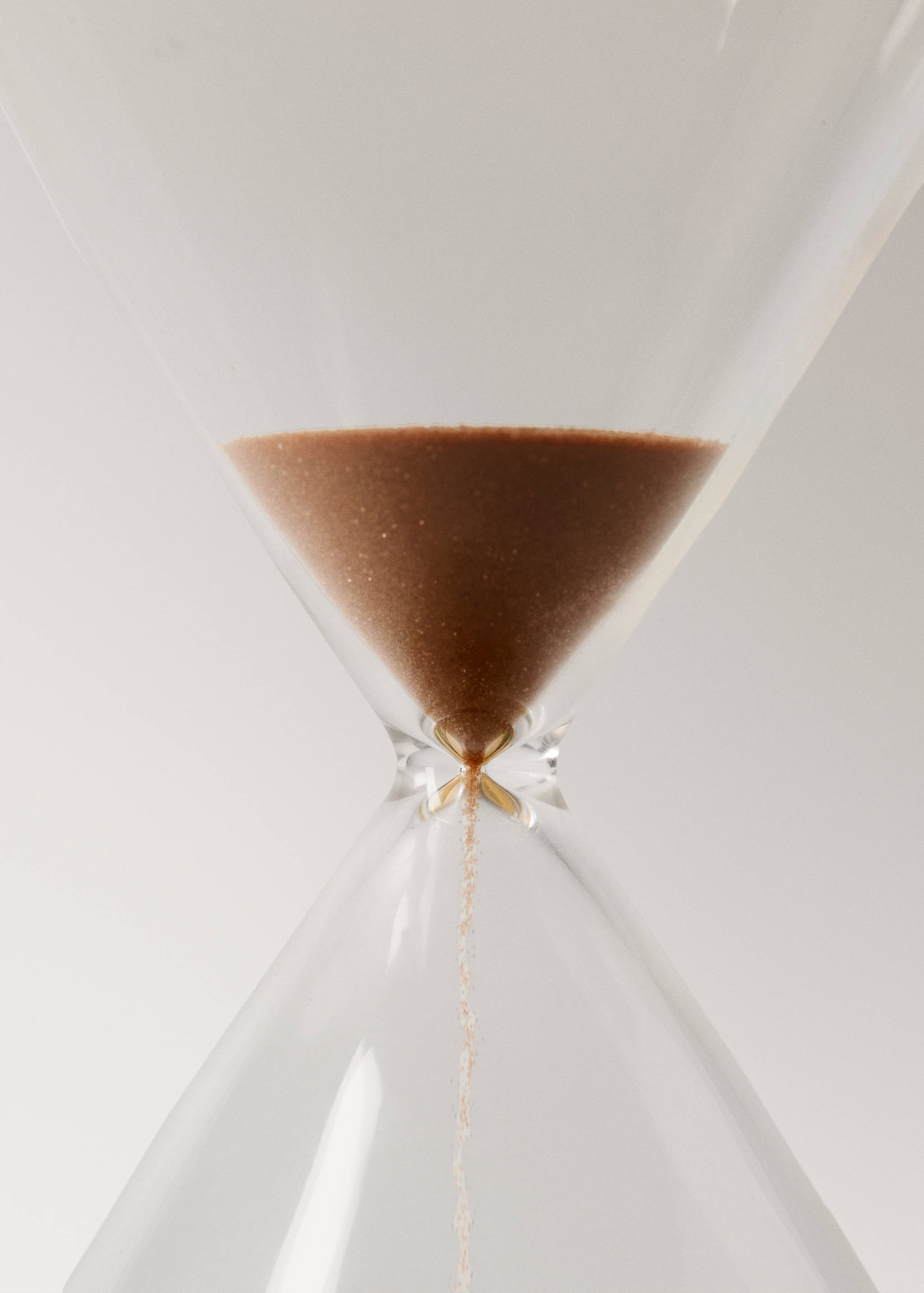 Large borosilicate glass hourglass - Details of the article 1