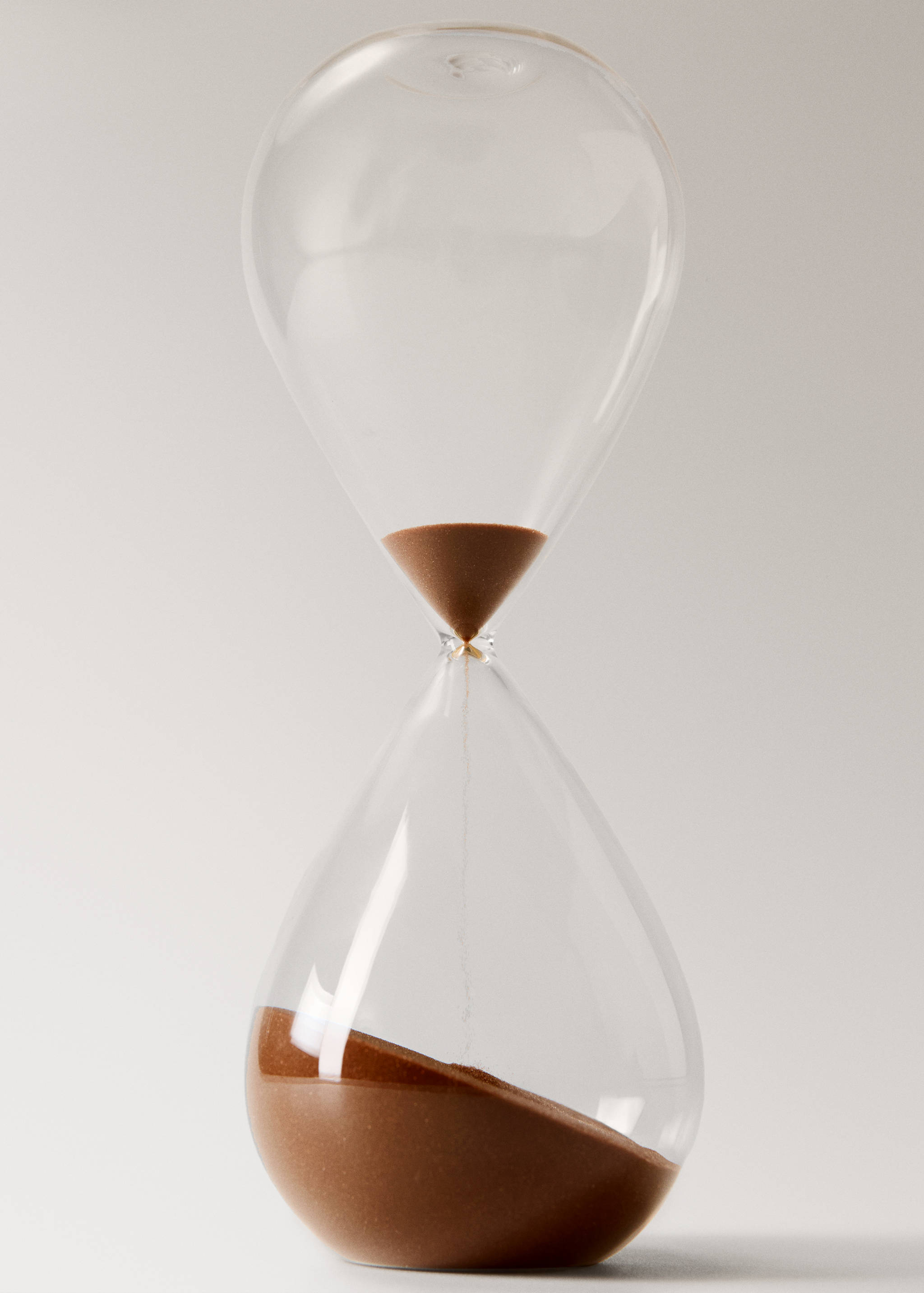 Large borosilicate glass hourglass - Details of the article 3