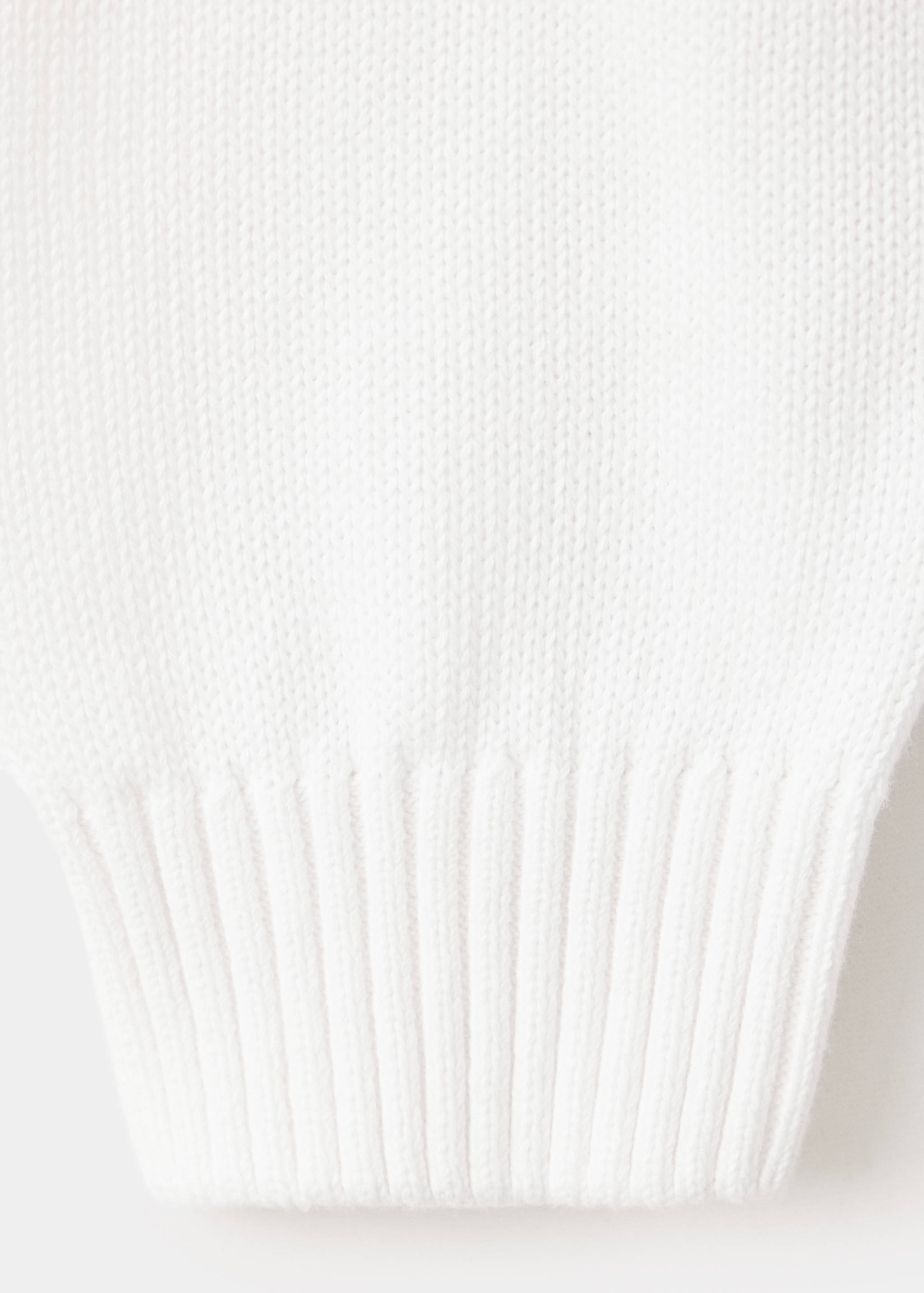 100% cotton asymmetric jersey jumper - Details of the article 0