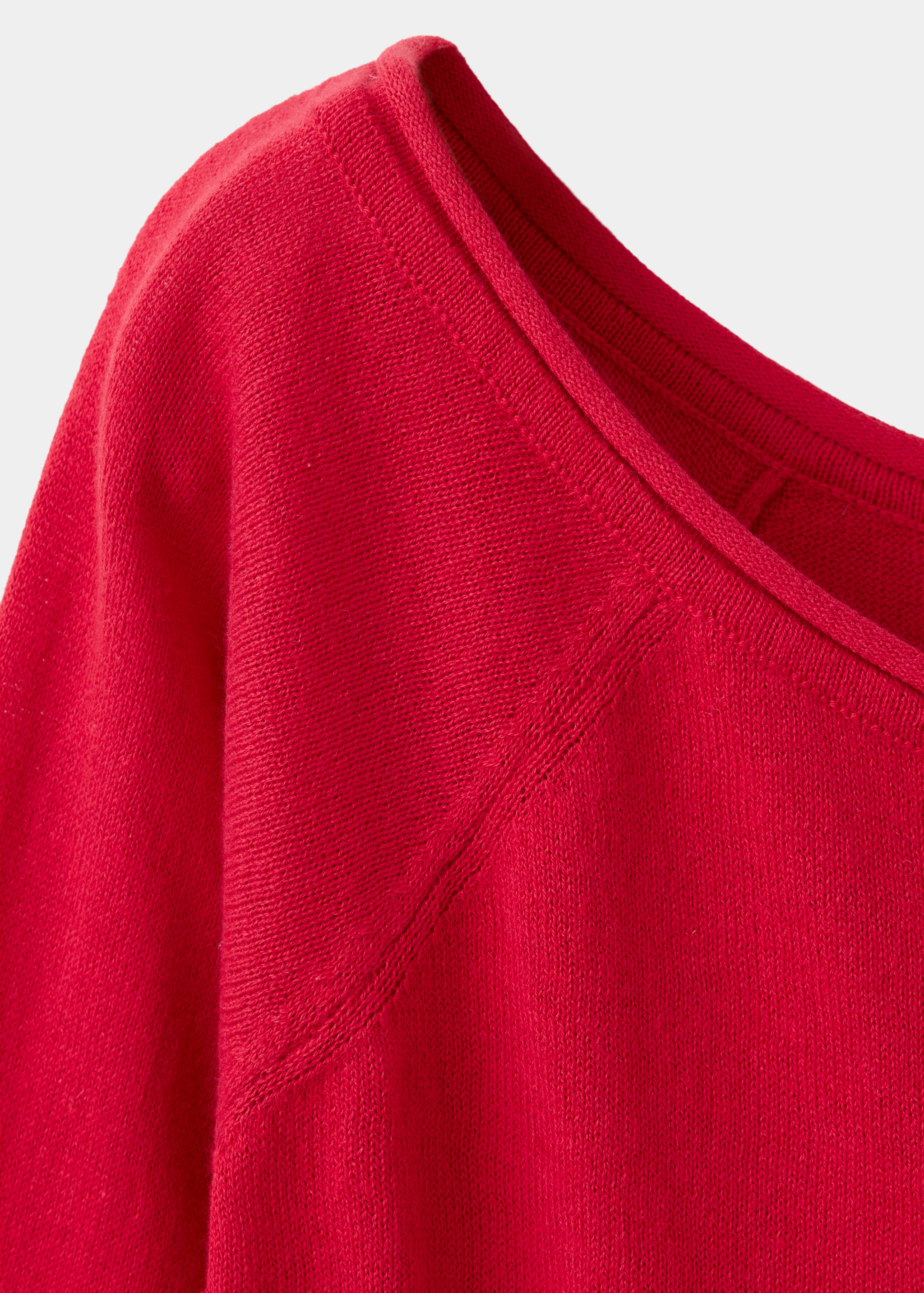 100% cotton boat neck sweater - Details of the article 8