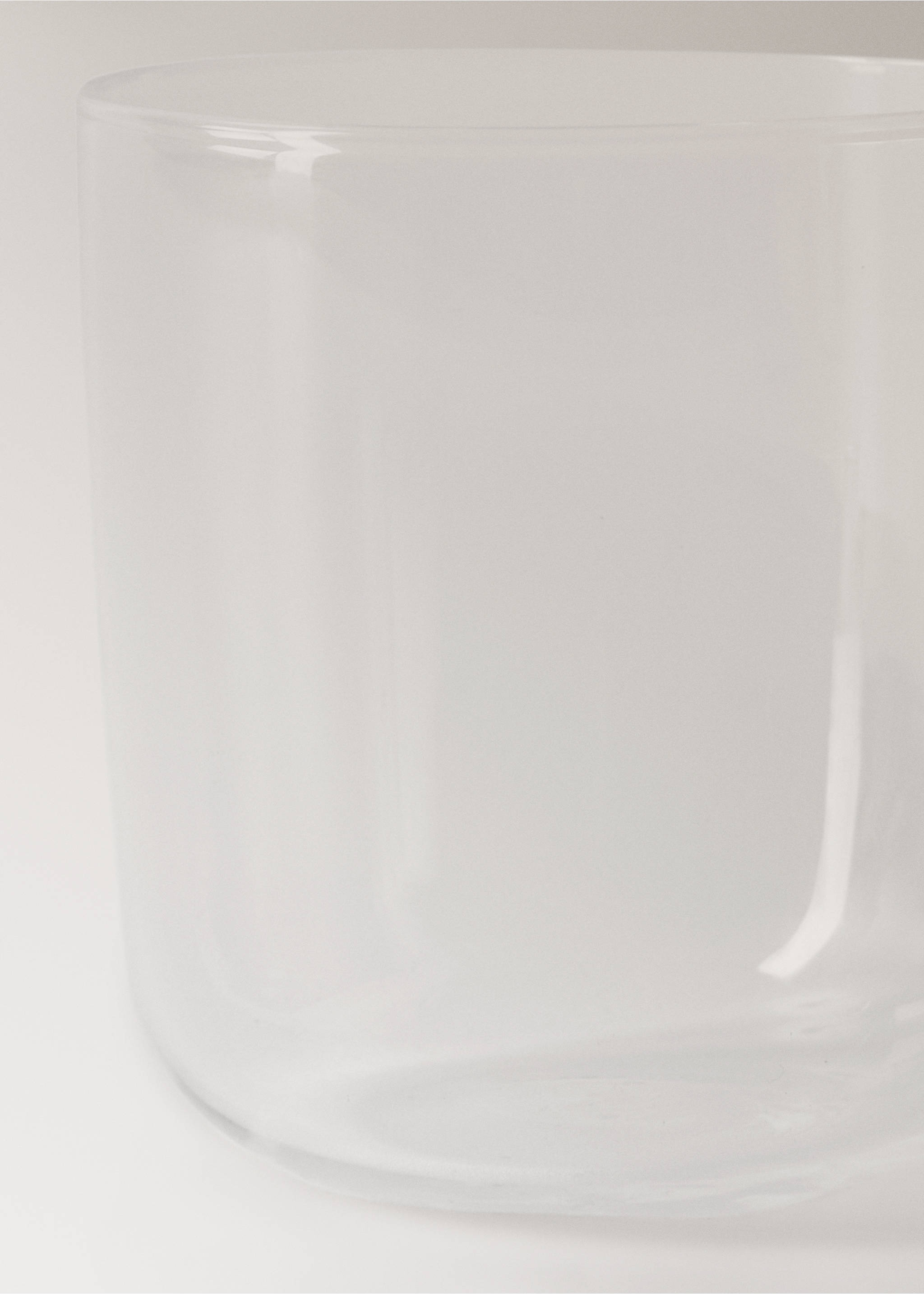 Borosilicate tumbler - Details of the article 2, Ice Grey. Ref: 37033290-00.