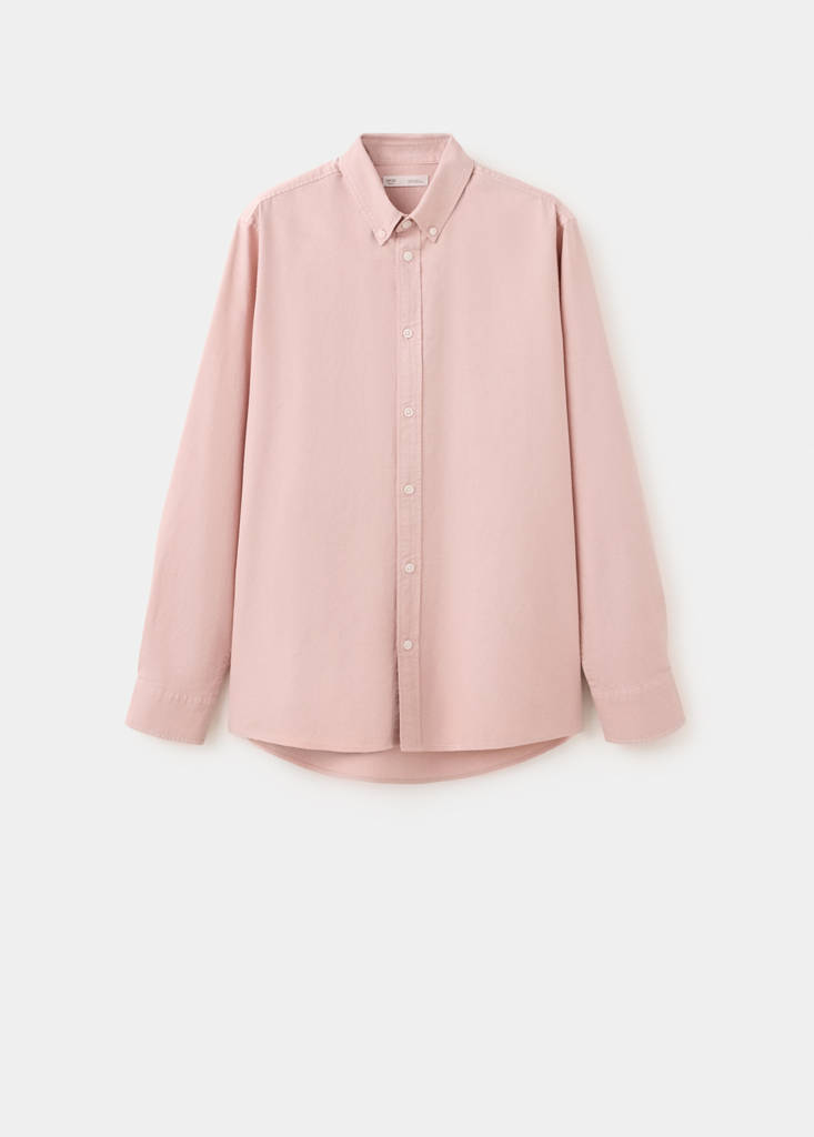 Plain 100% cotton shirt — Light Pink