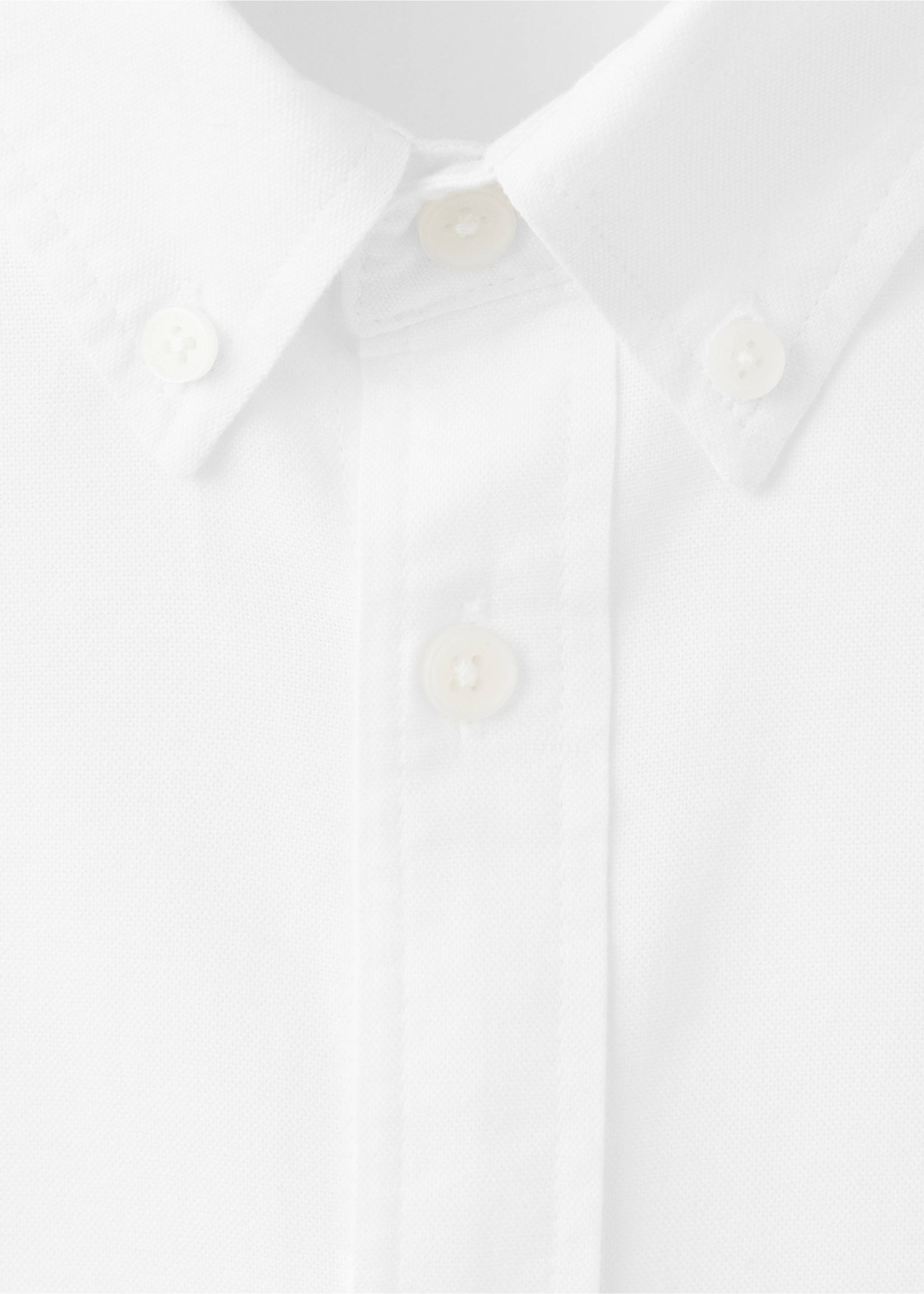 100% cotton Oxford shirt - Details of the article 0, Off White. Ref: 37033292-00.