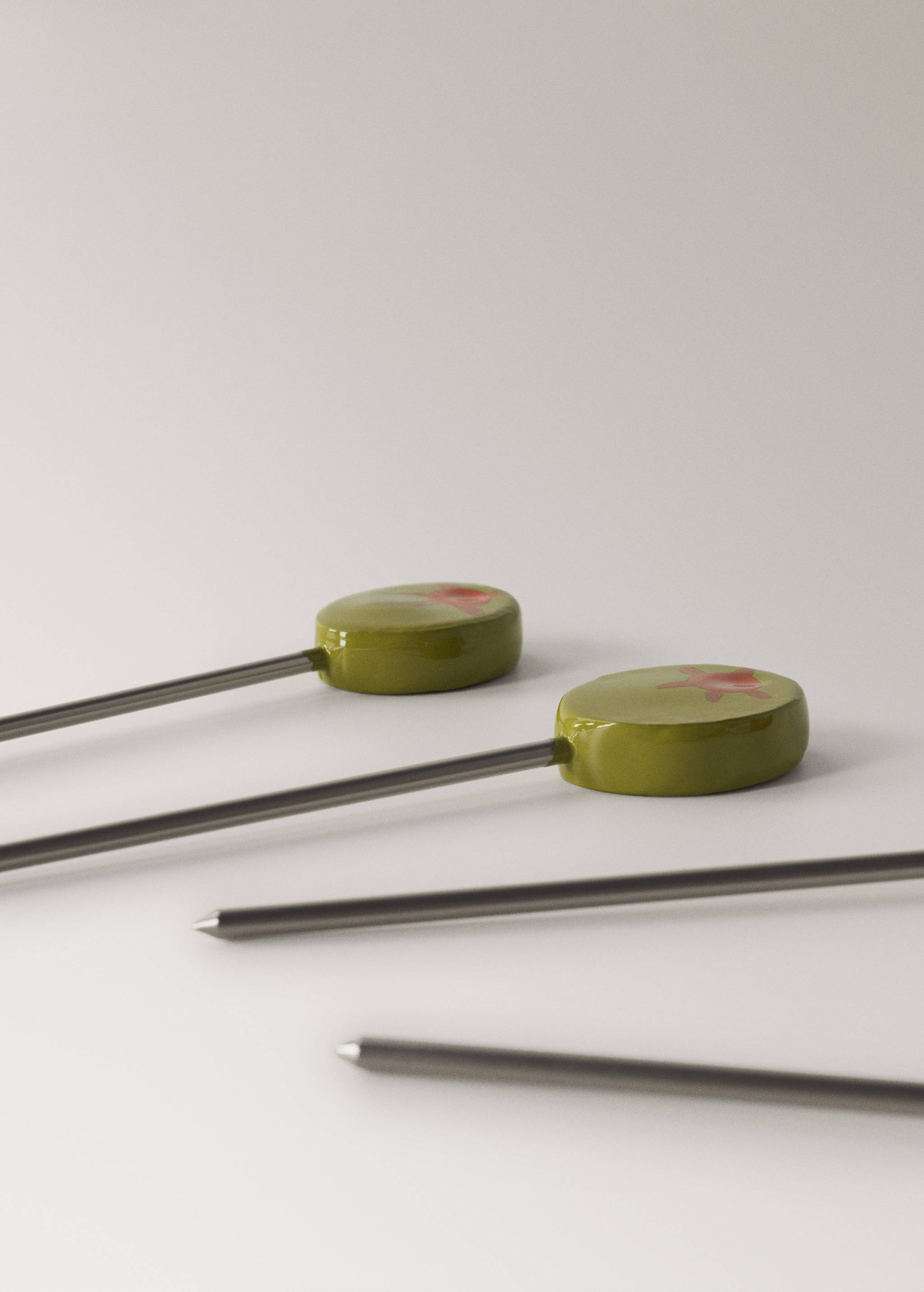 Pack de 4 piques porte-olives - Détail de l'article 1