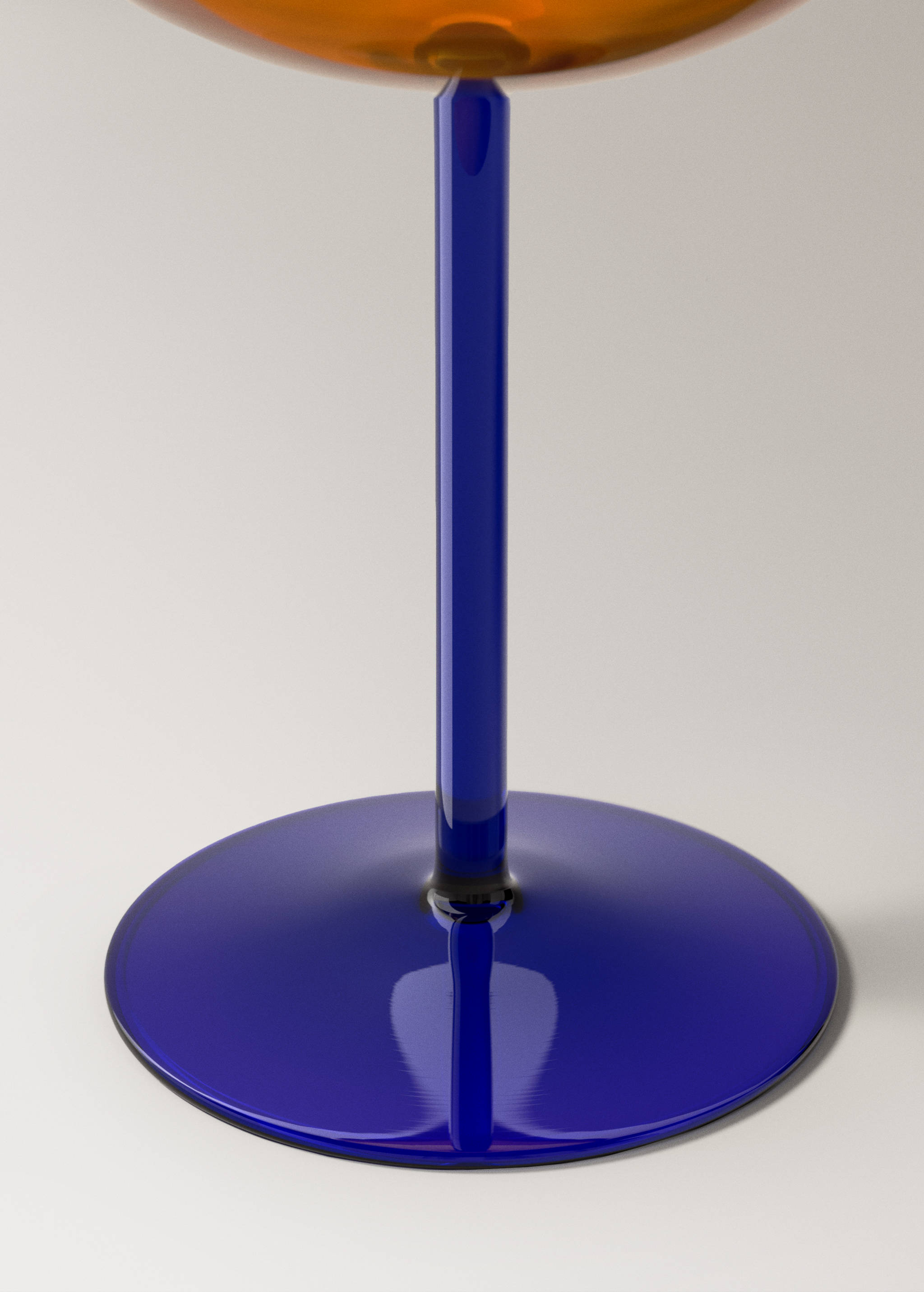 Two-tone borosilicate champagne flute - Details of the article 2