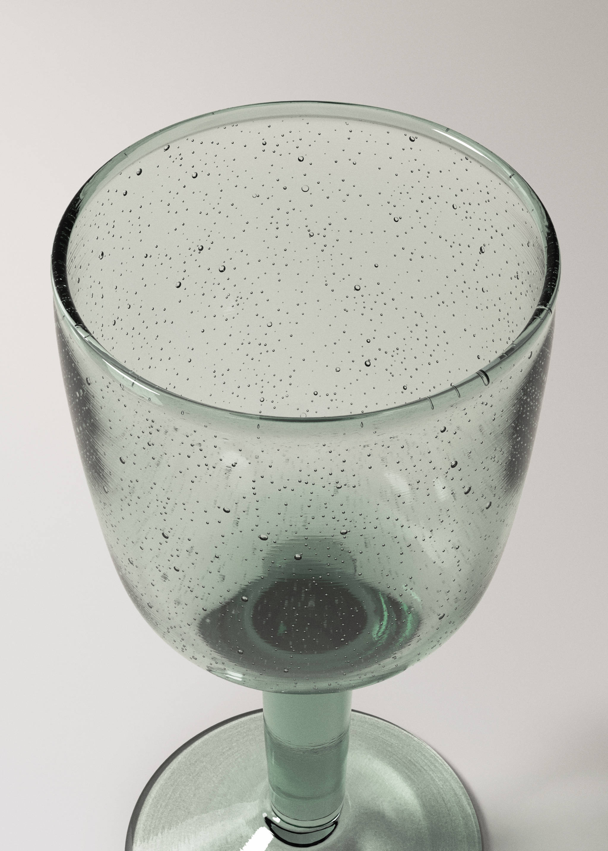 Bubble glass cups - Details of the article 2