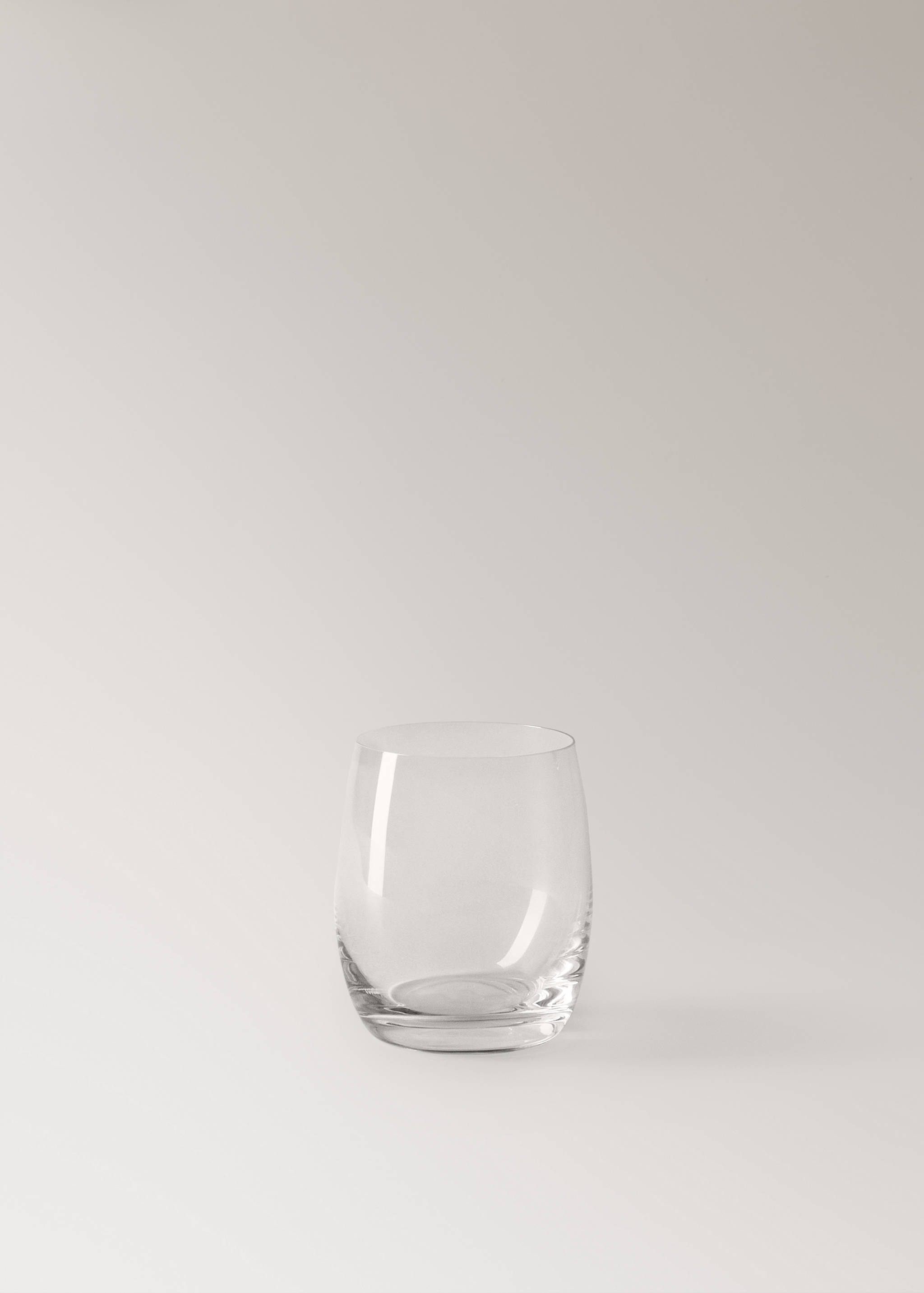 Smooth glass tumbler - Article without model