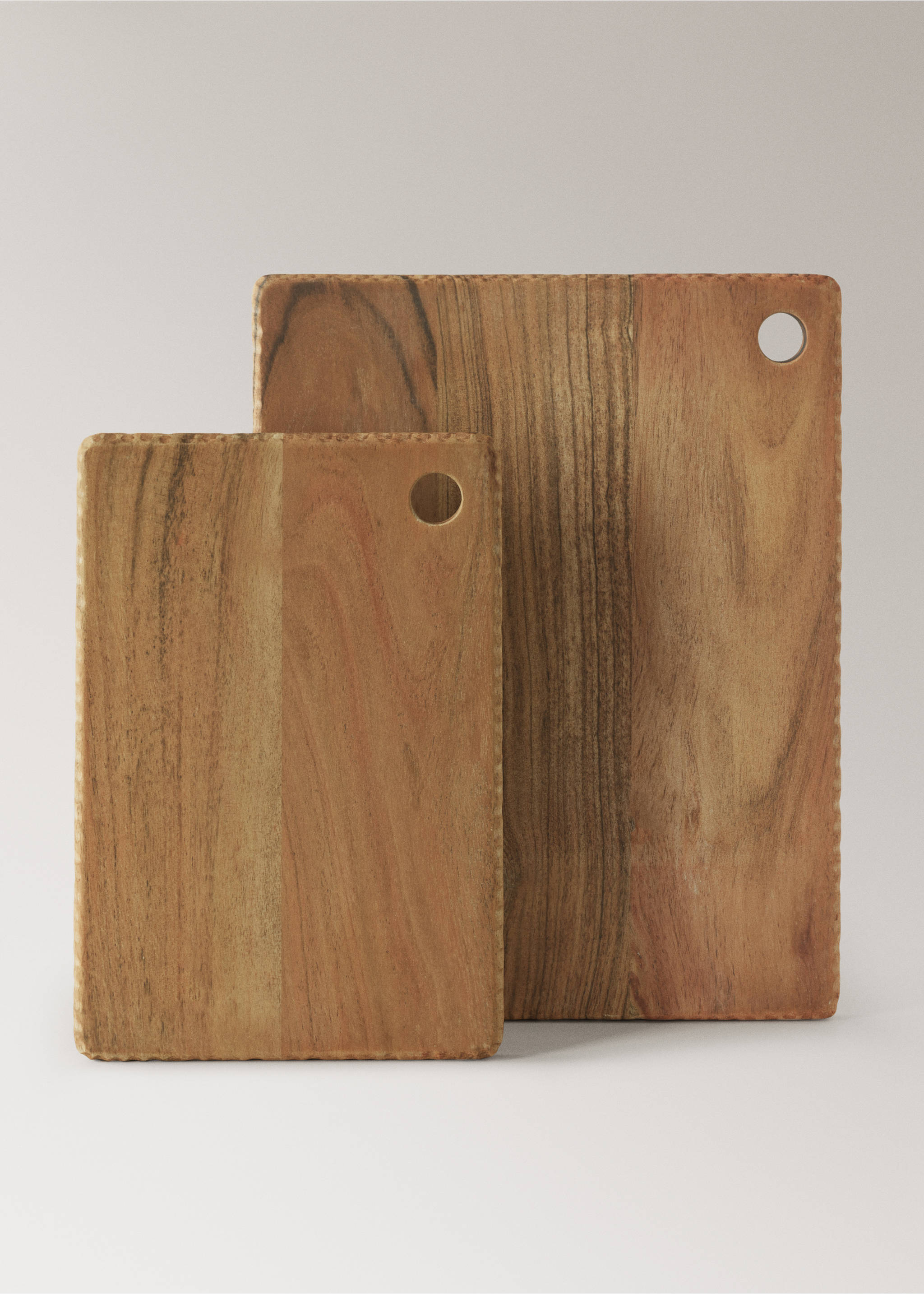 Acacia wood board - Details of the article 3, Brown. Ref: 37033304-00.