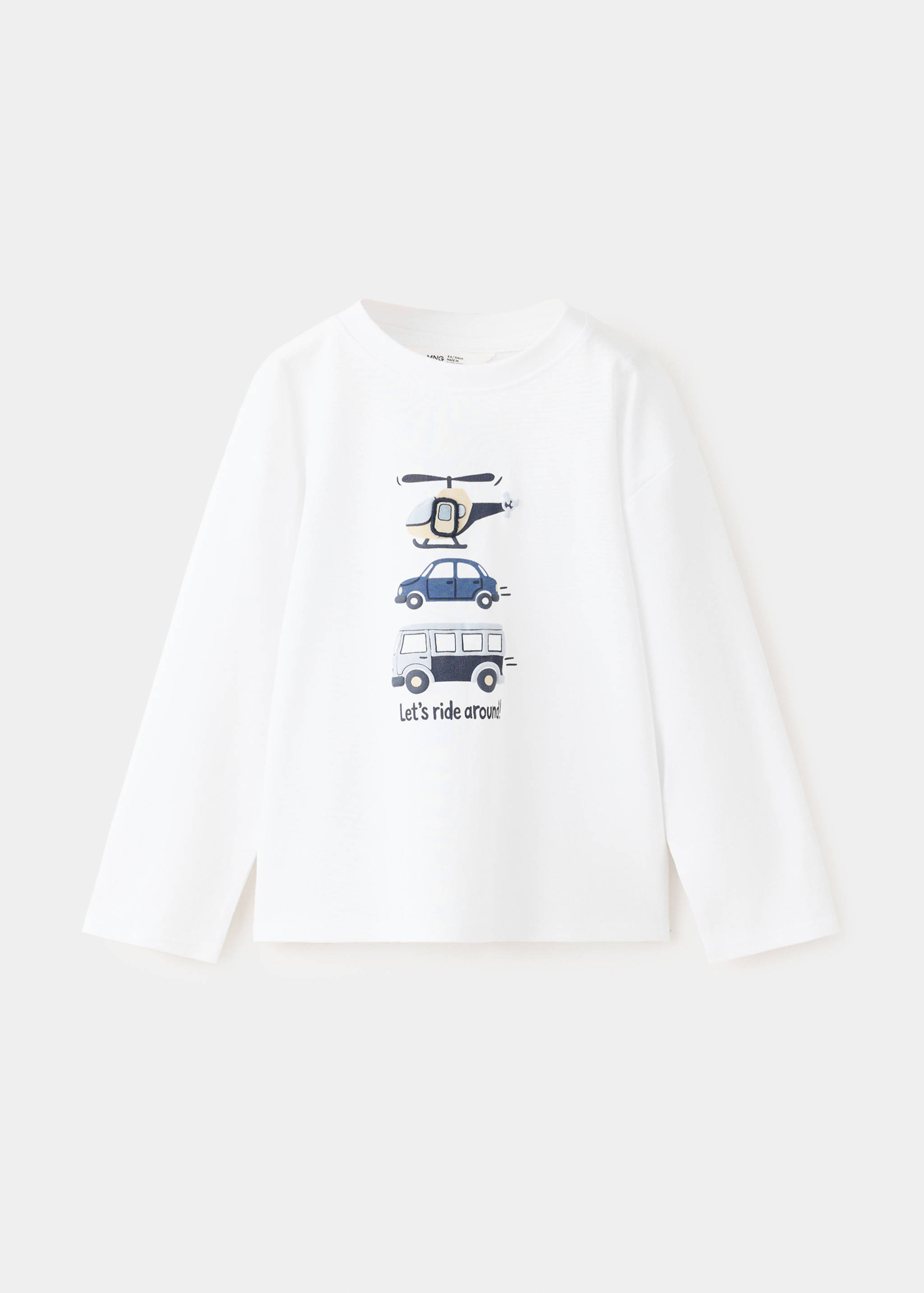 100% cotton printed t-shirt - Article without model