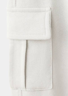 Cotton cargo trousers — Ice Grey 5
