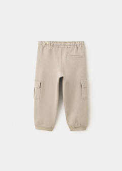 Cotton cargo trousers — Medium Brown 3