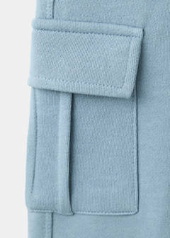 Cotton cargo trousers — Blue 5
