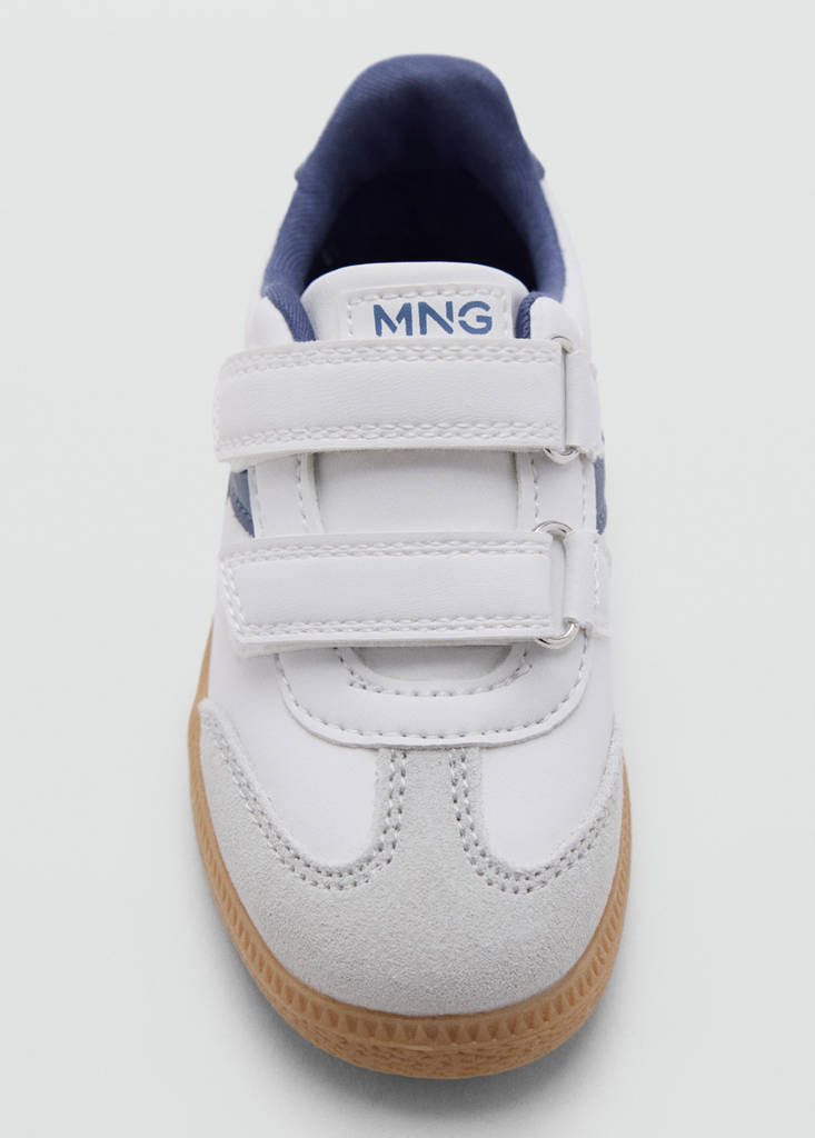 Two-tone sports top — White