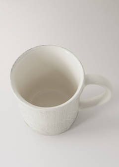 Timeless stoneware mug — Off White 3