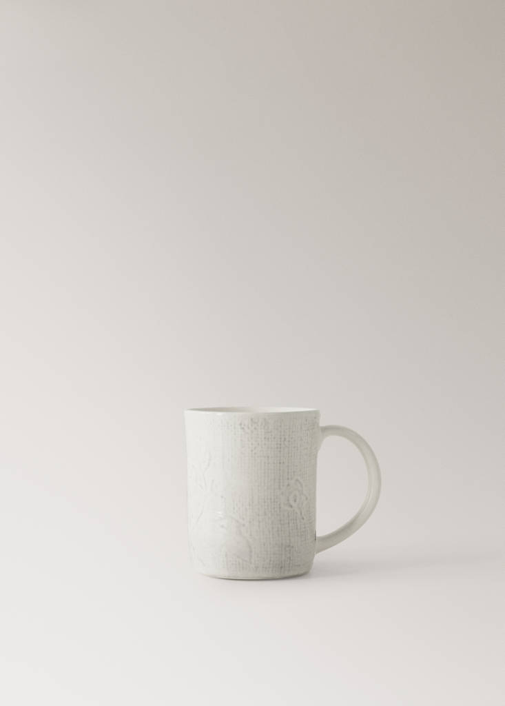 Timeless stoneware mug — Off White