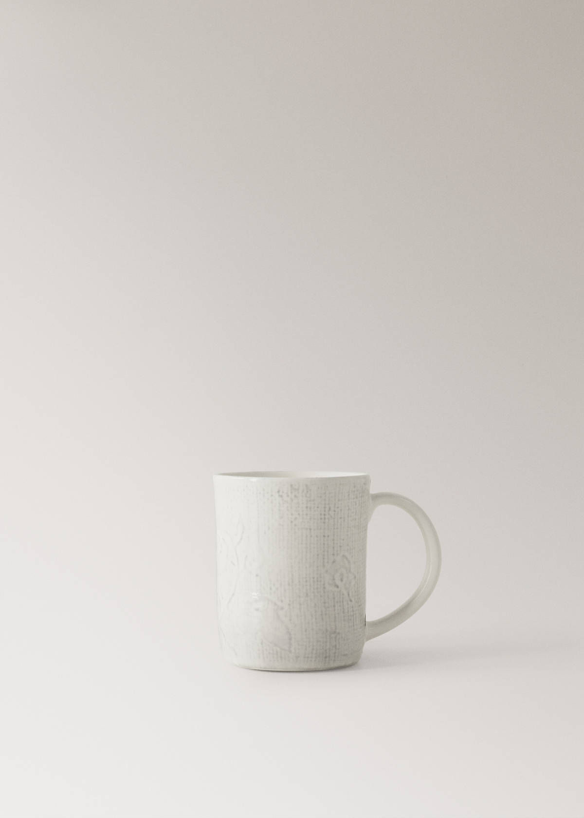 Timeless stoneware mug — Off White