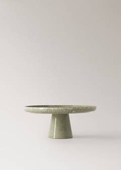 Stoneware dish — Forest Green 5
