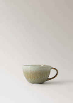 Vintage stoneware mug — Forest Green 5