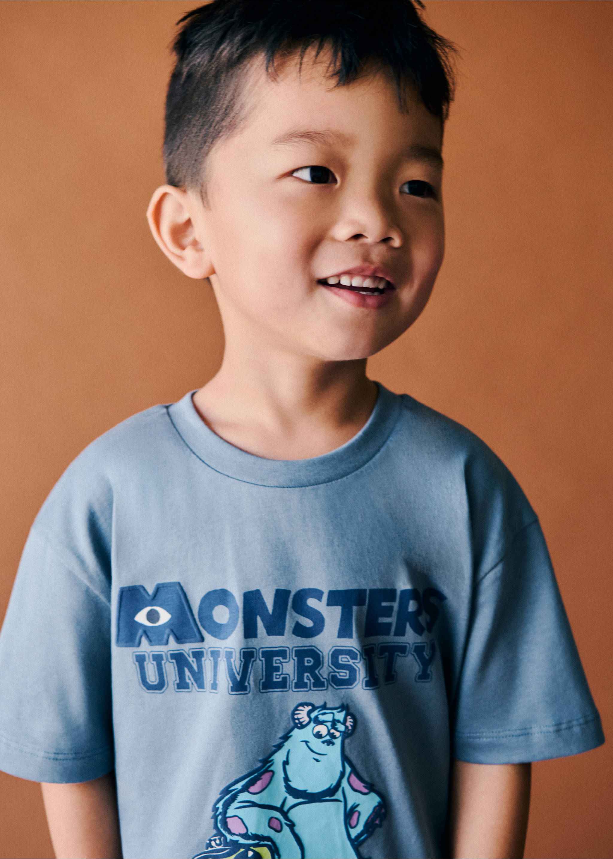 Monsters, Inc. T-Shirt - Mittlere Ansicht, Blau. Ref: 37033317-00.