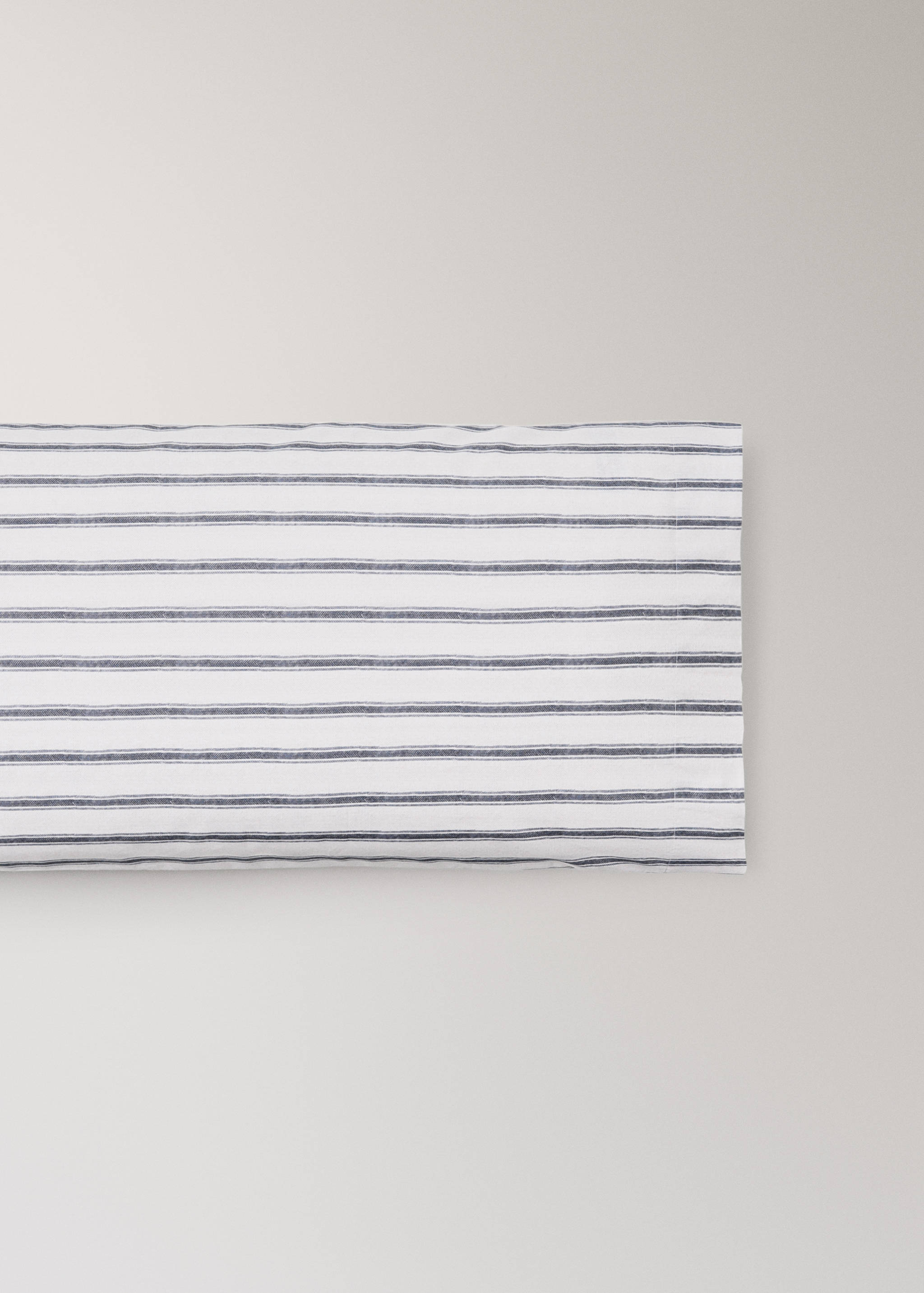Funda coixí cotó percala 200 fils estampat ratlles 45x110 cm - Article sense model