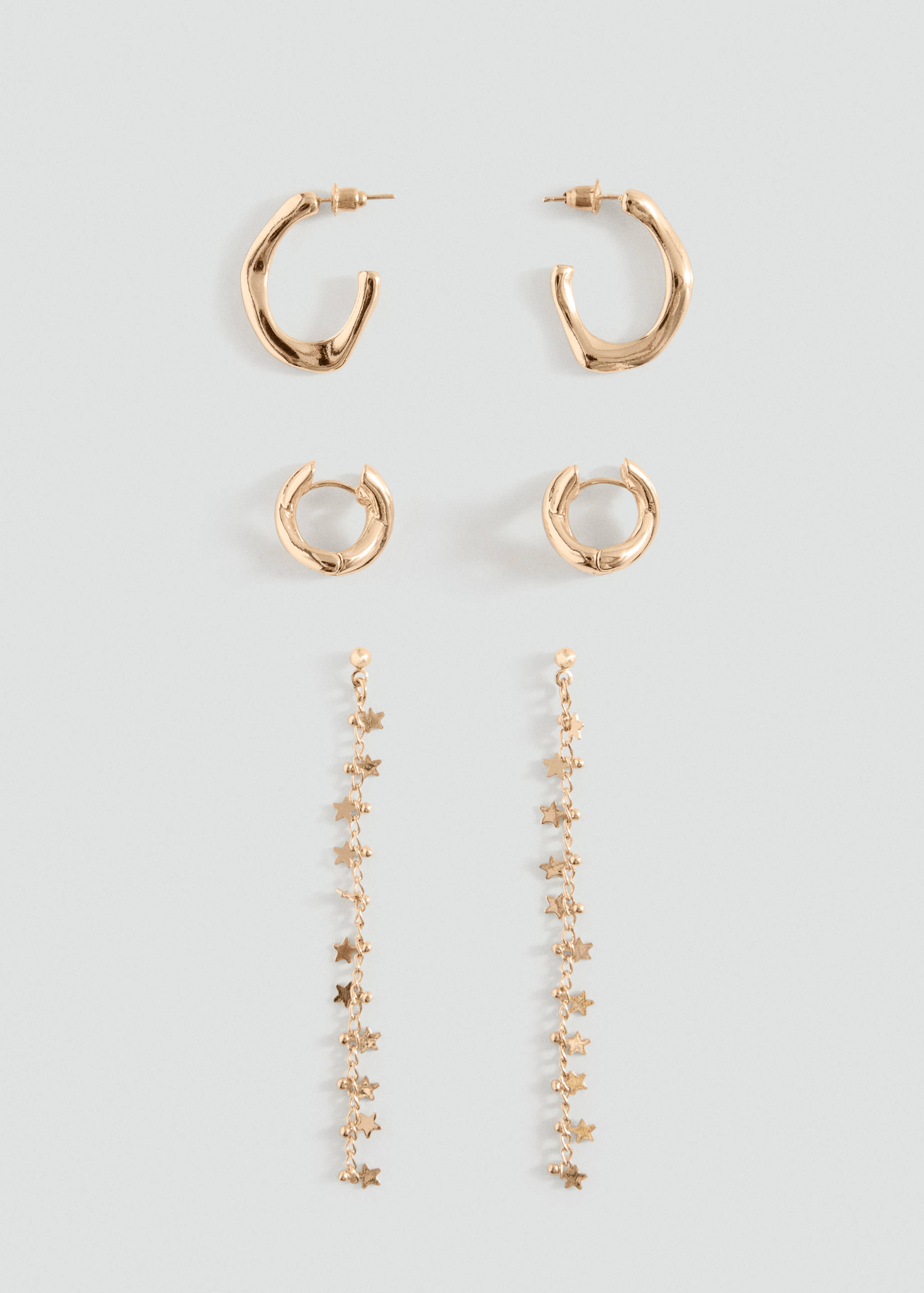 Pack of combined earrings - Article without model