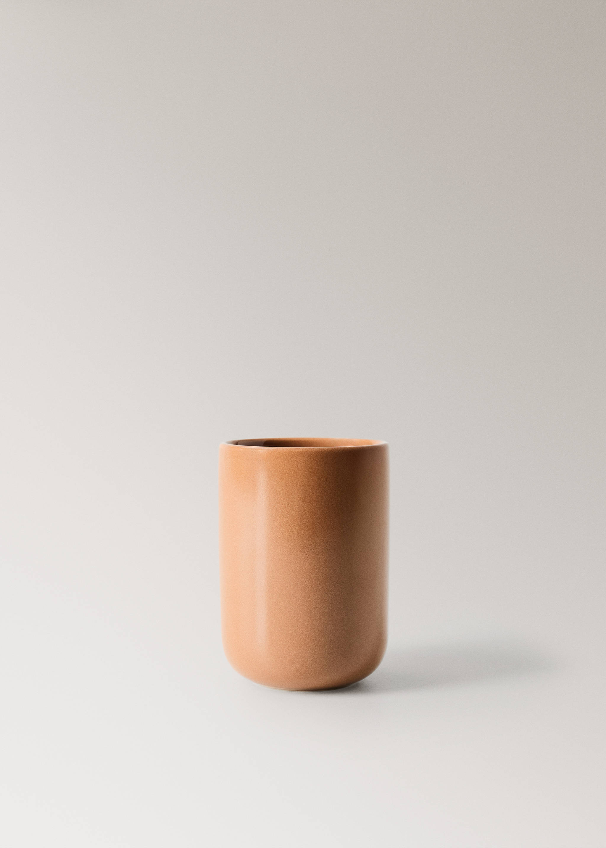Stoneware toothbrush tumbler - Article without model