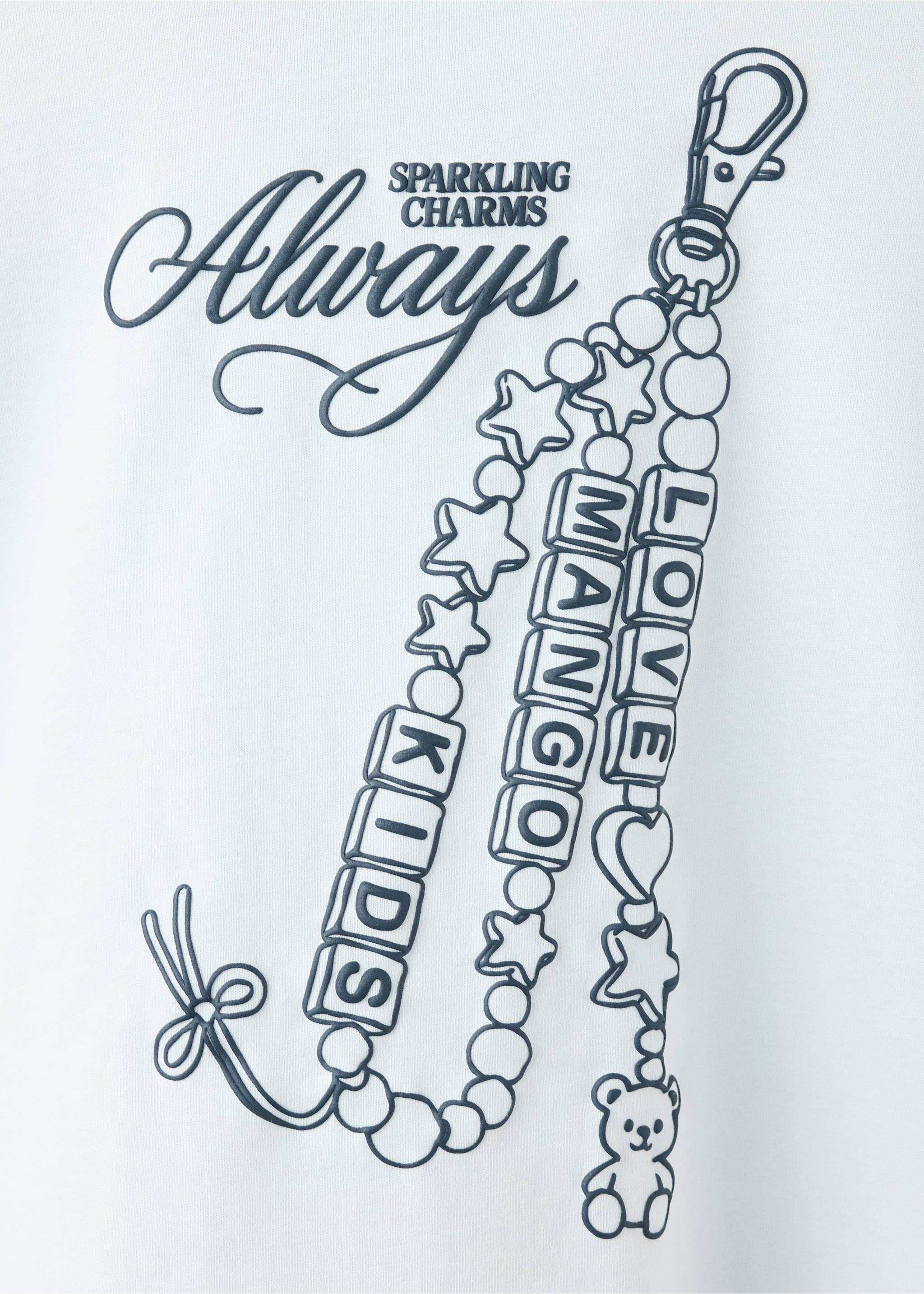 T-shirt crop 100 % coton - Détail de l'article 8, Bleu ciel. Ref: 37033873-00.