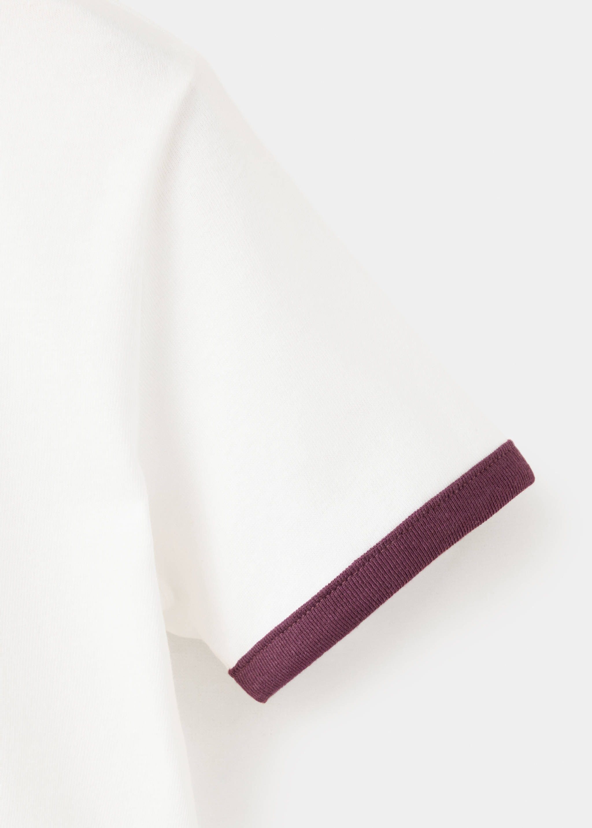 100% cotton cropped T-shirt - Details of the article 8